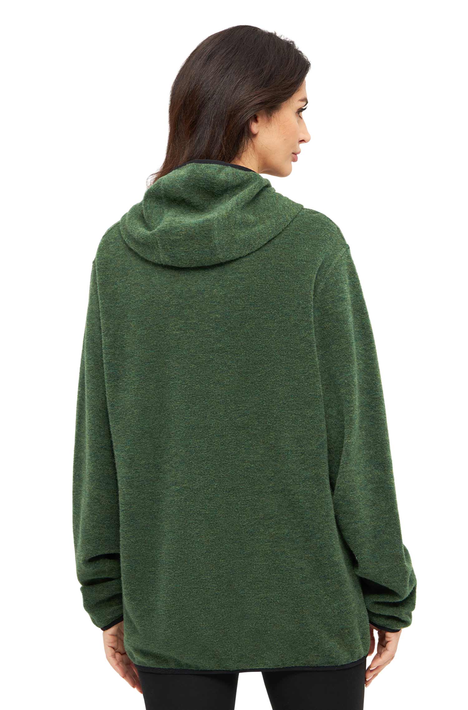 Alpaka Unisex Kapuzenjacke APU FLEECE