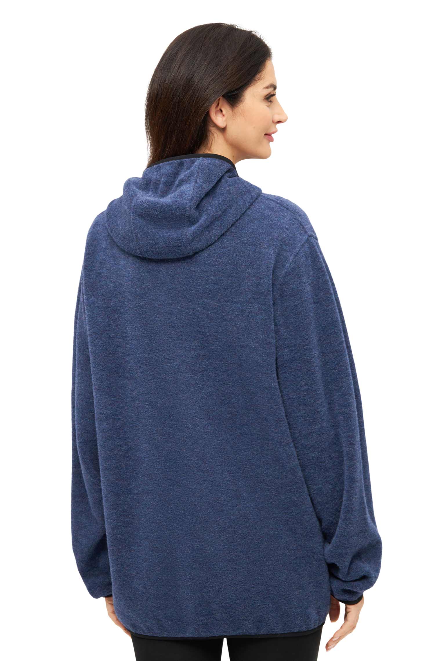 Alpaka Unisex Kapuzenjacke APU FLEECE