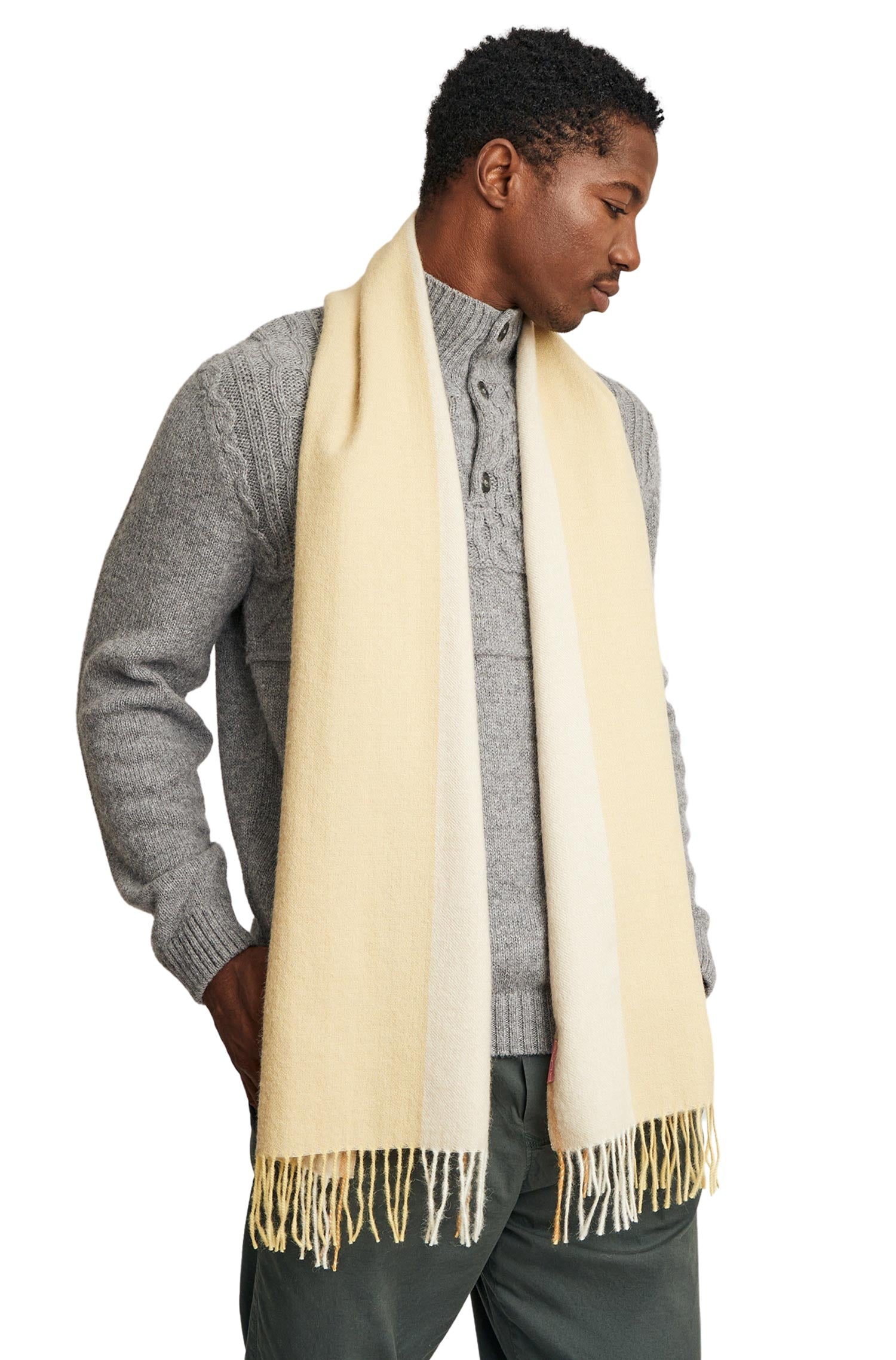 Alpaka Webschal REAR aus 100% Baby Alpaka