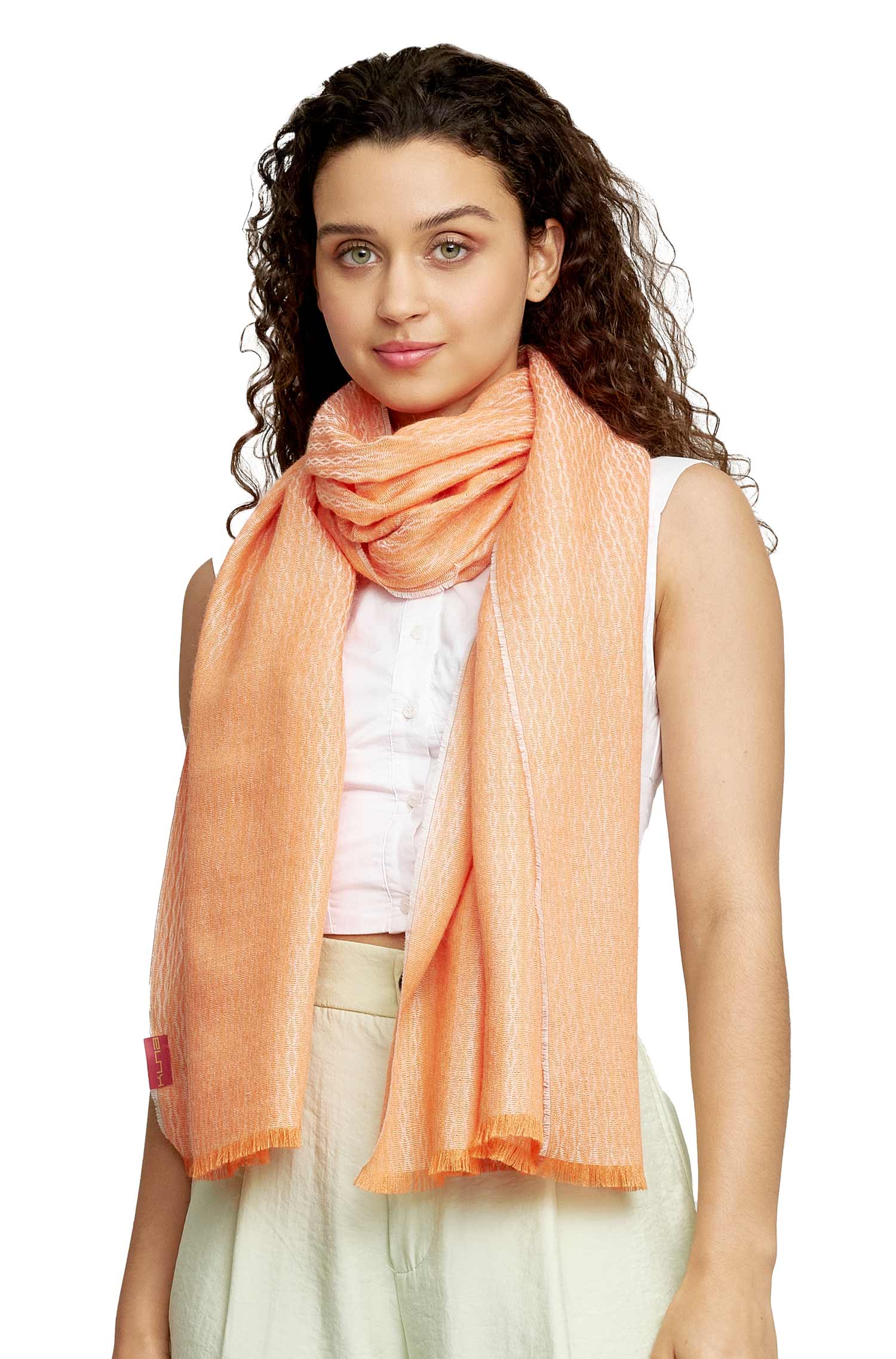 Alpaka Webschal WESTFIELD aus Baby Alpaka & Seide