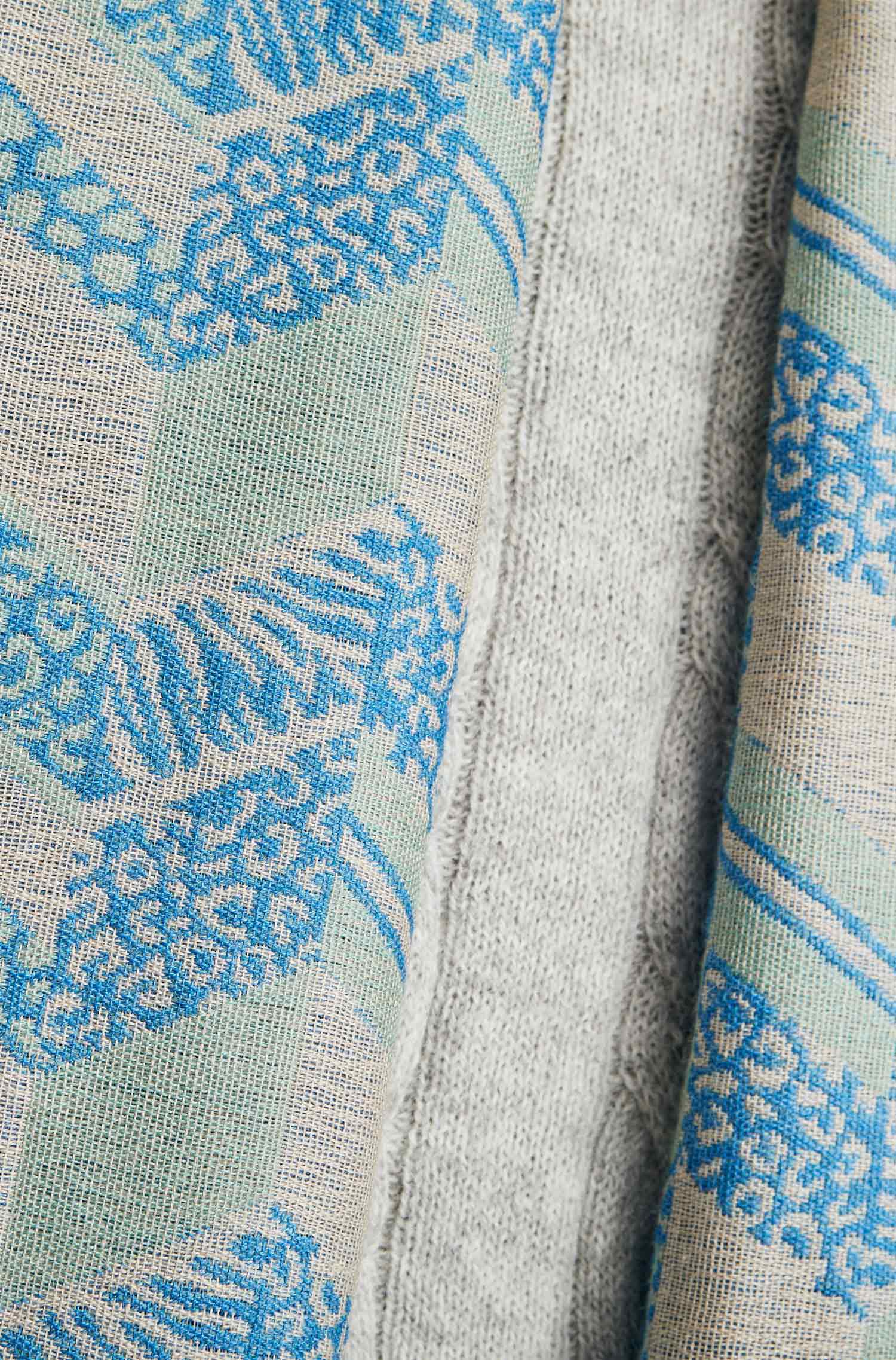 Alpaka Webschal WILDLIFE aus Baby Alpaka & Seide