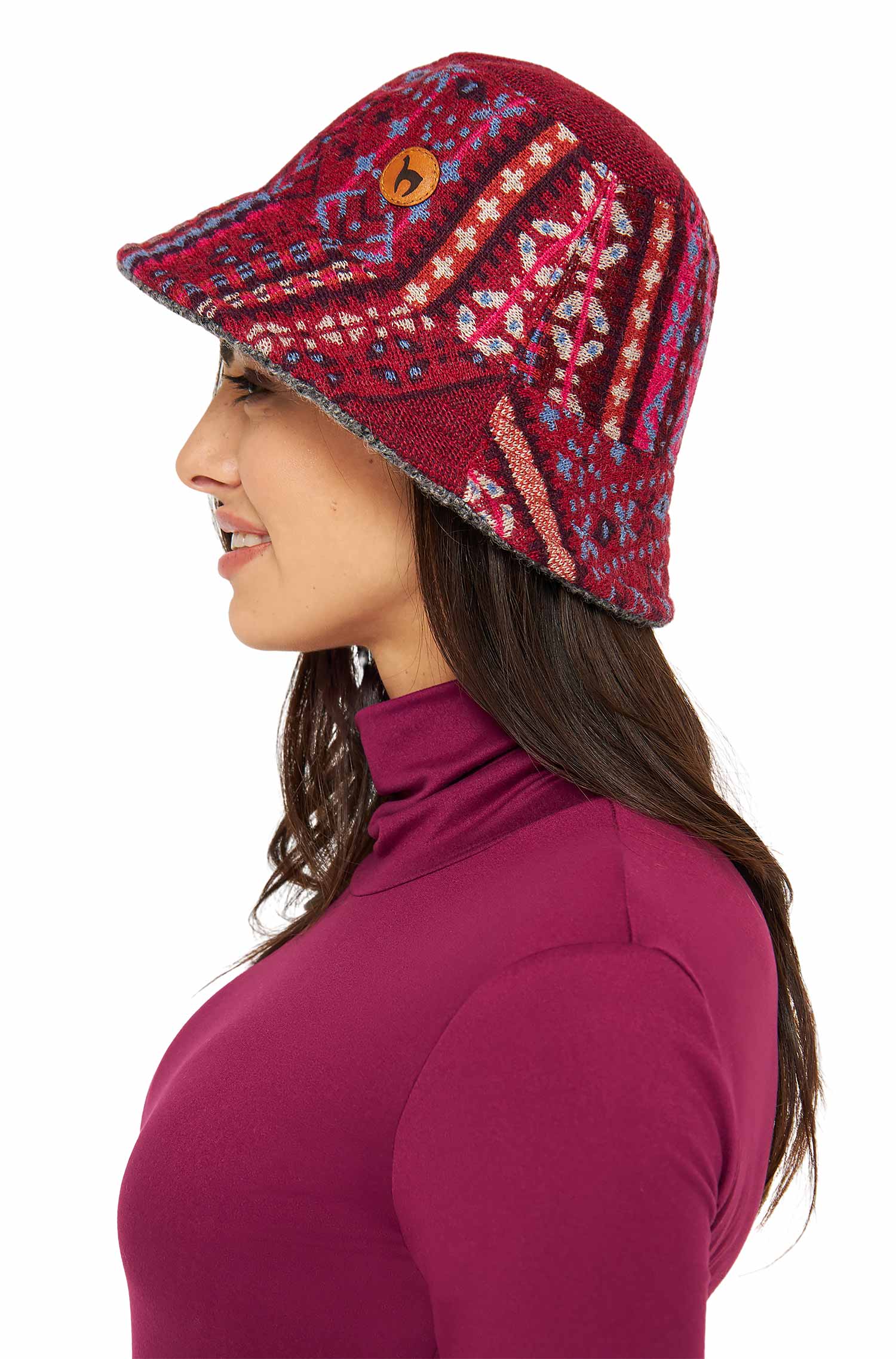 Alpaka Bucket Hat PUKA wendbar