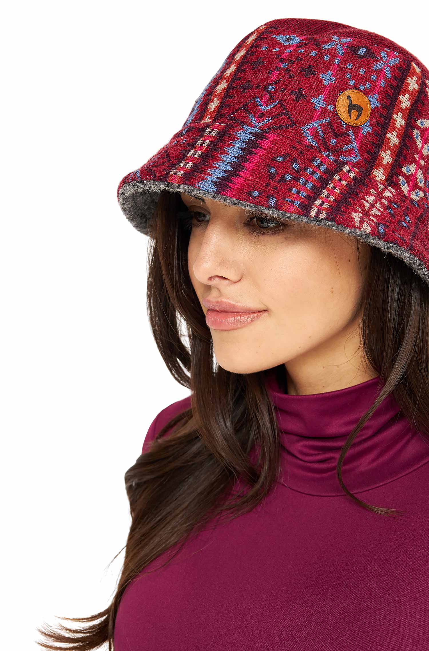 Alpaka Bucket Hat PUKA wendbar