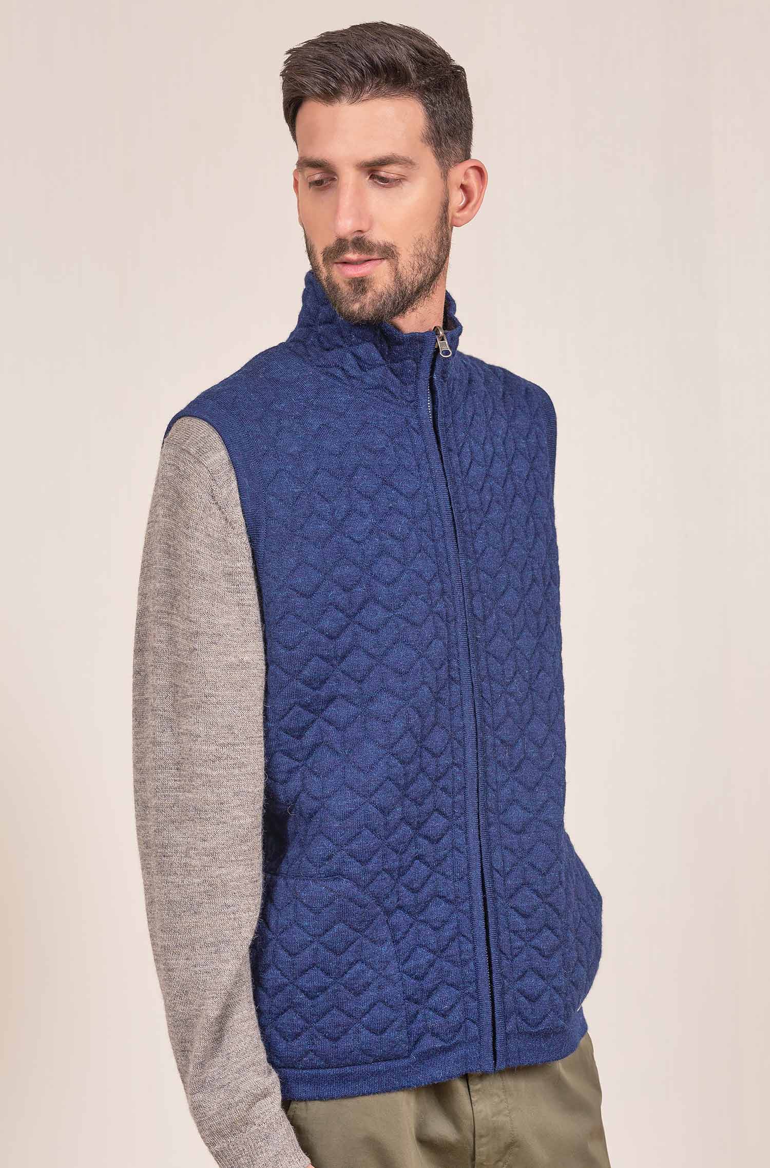 Gilet en alpaga VIVANCO avec bébé alpaga