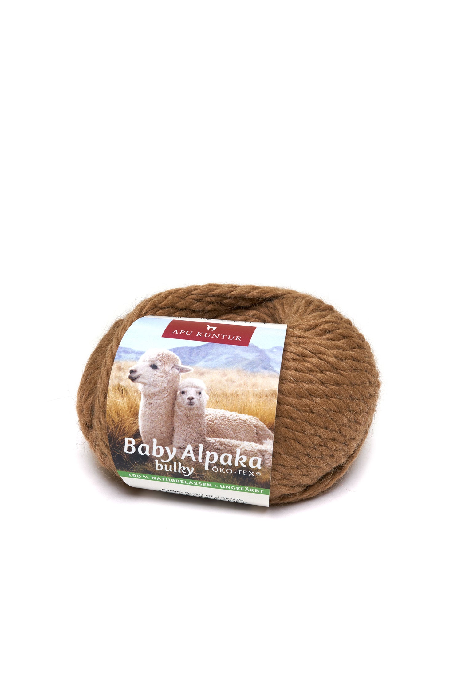 Laine d'alpaga BULKY | 50g | 100% bébé alpaga