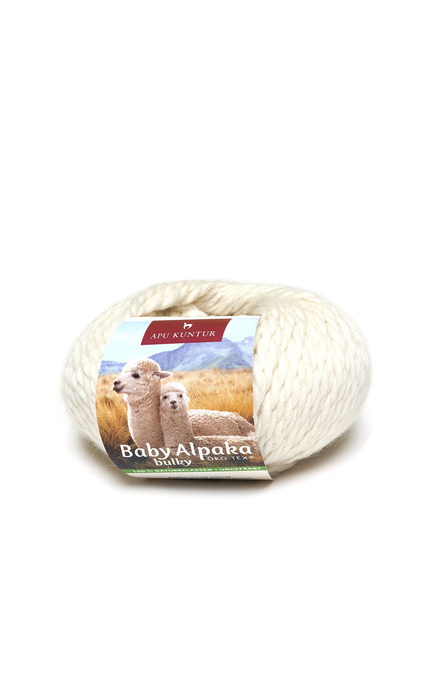 Laine d'alpaga BULKY | 50g | 100% bébé alpaga