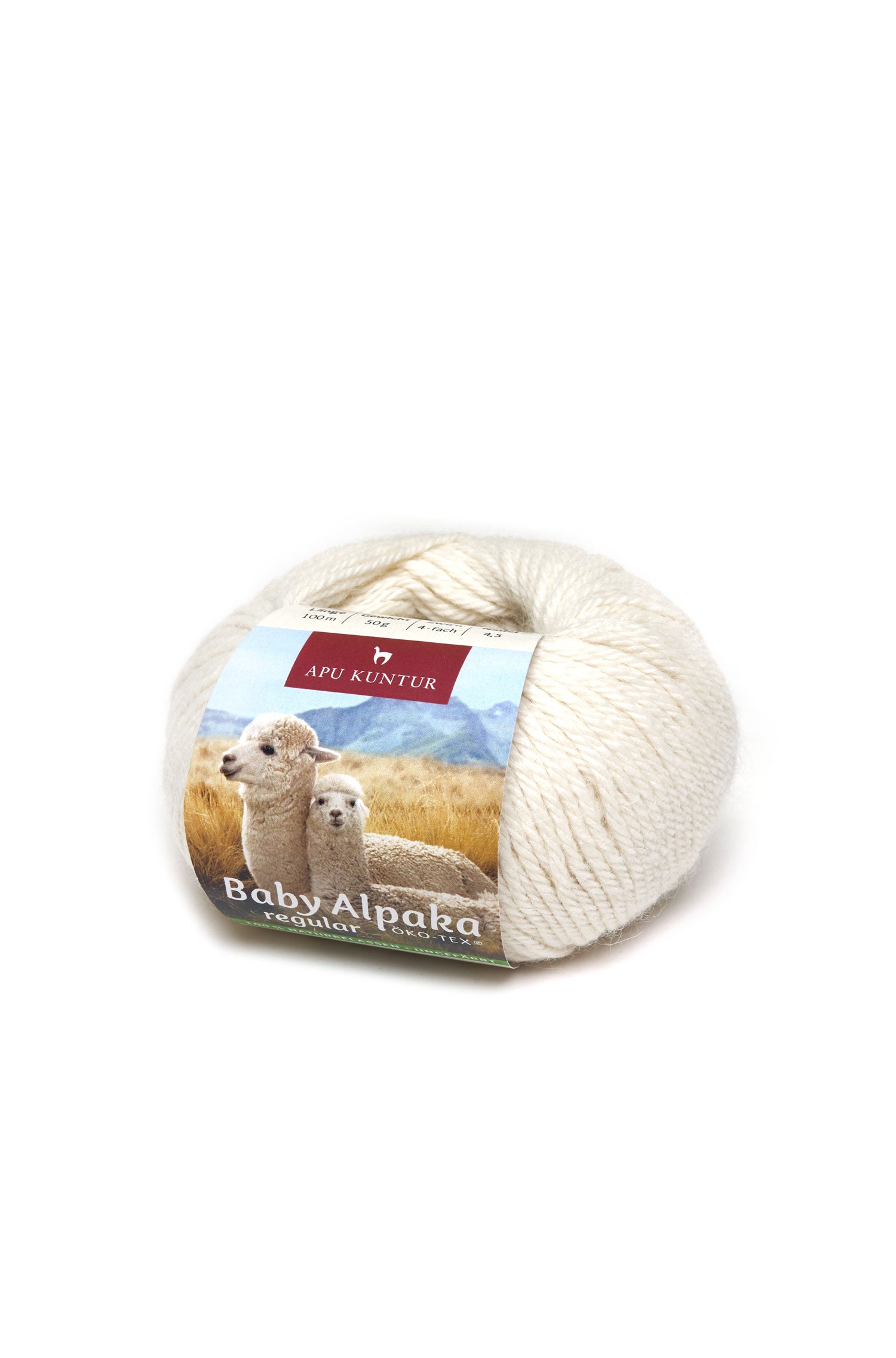 Laine d'alpaga RÉGULIER | 50g | 100% bébé alpaga | 36 couleurs