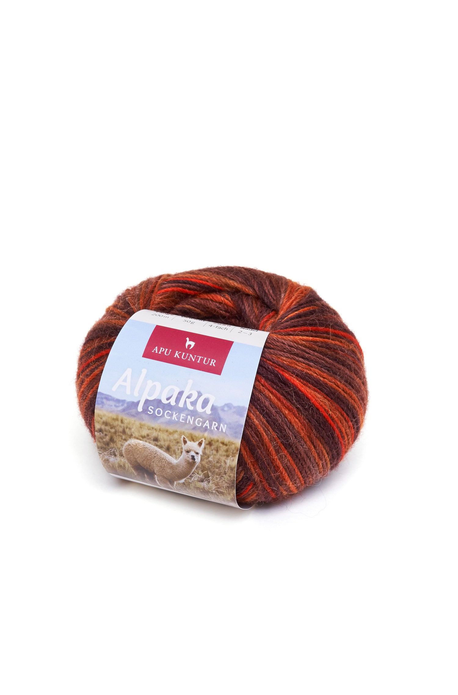 Alpaka Sockengarn MULTICOLOUR | 50g