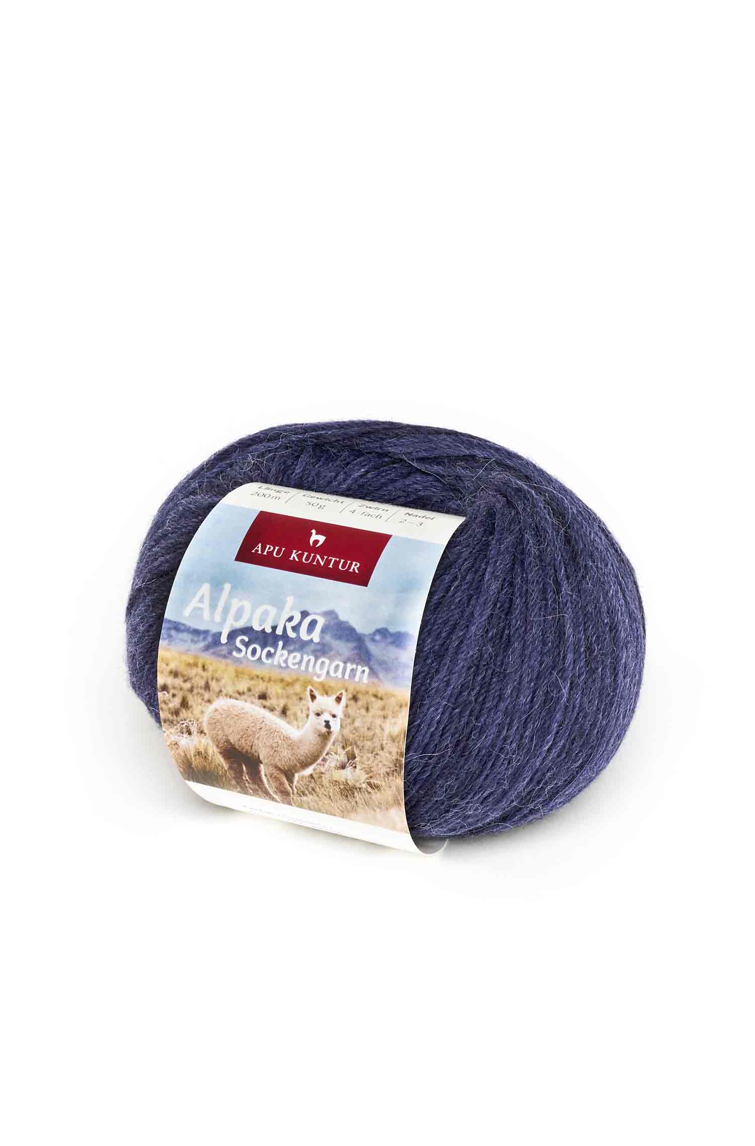 Alpaka Sockengarn MULTICOLOUR | 50g