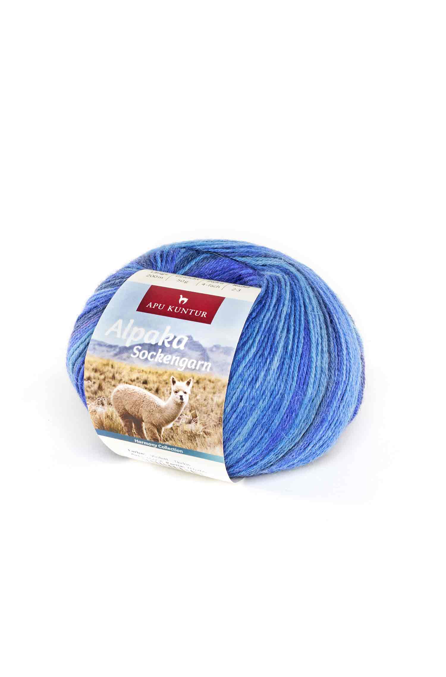 Alpaka Wolle SOCKENGARN HARMONY | 50g | Alpaka-Woll-Mix