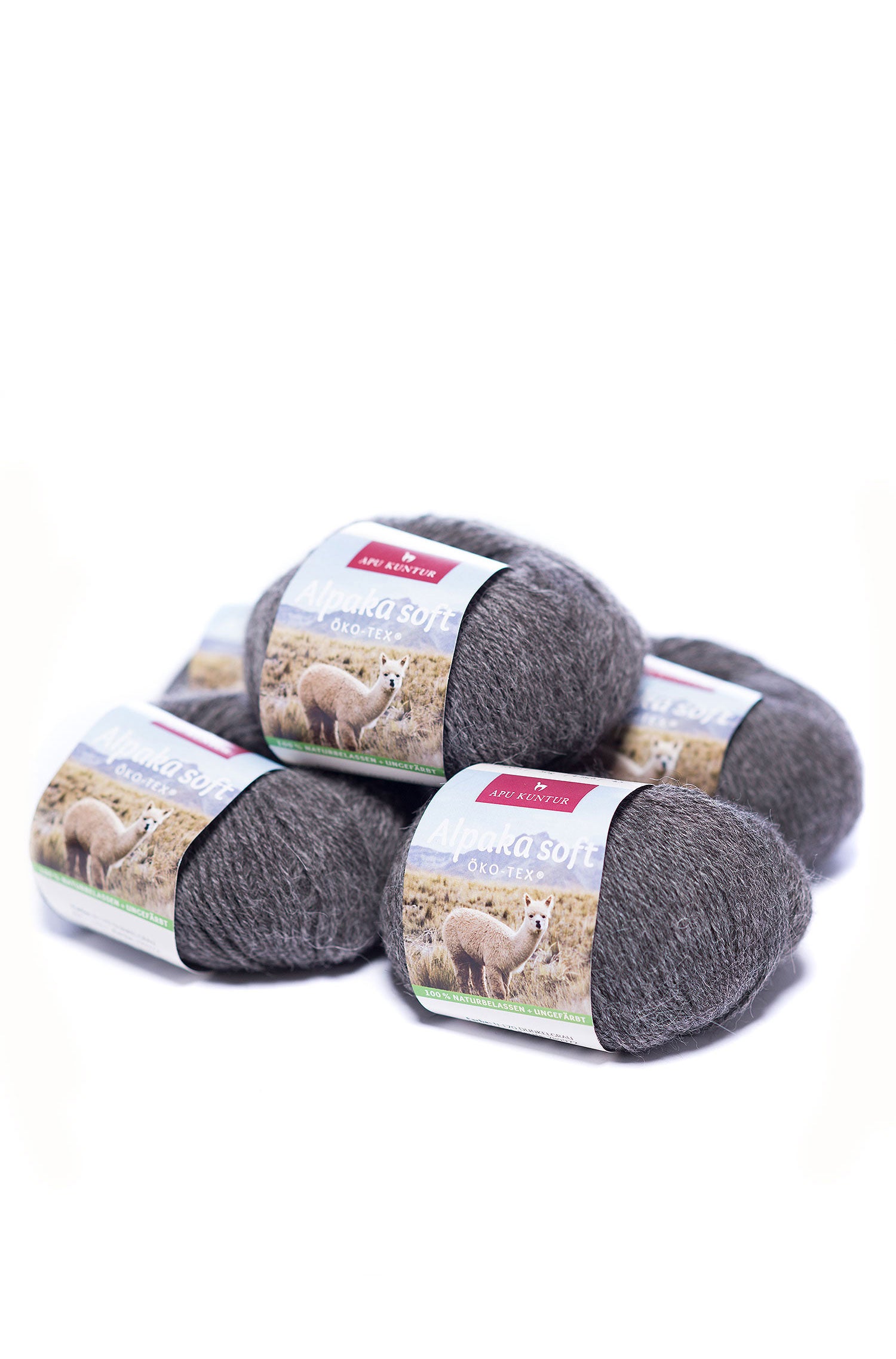 Alpaka Wolle SOFT | 50g | 5er Pack | 100% Alpaka Superfine