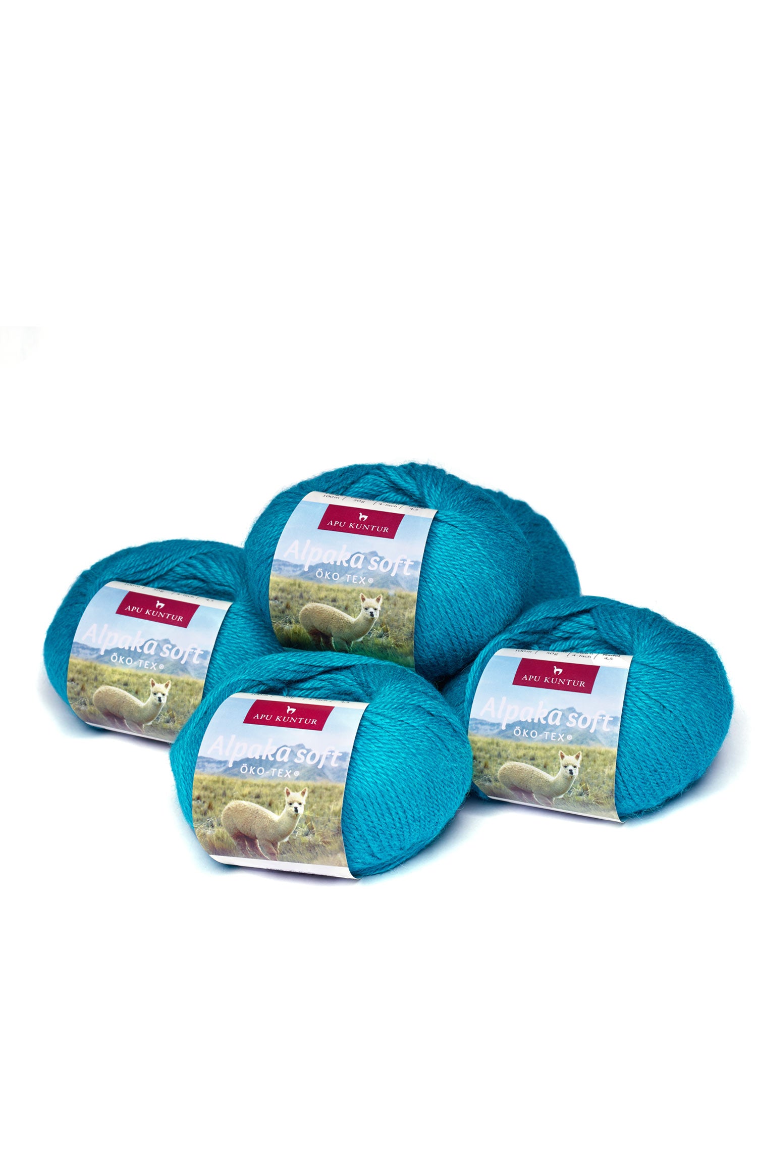 Alpaka Wolle SOFT | 50g | 5er Pack | 100% Alpaka Superfine