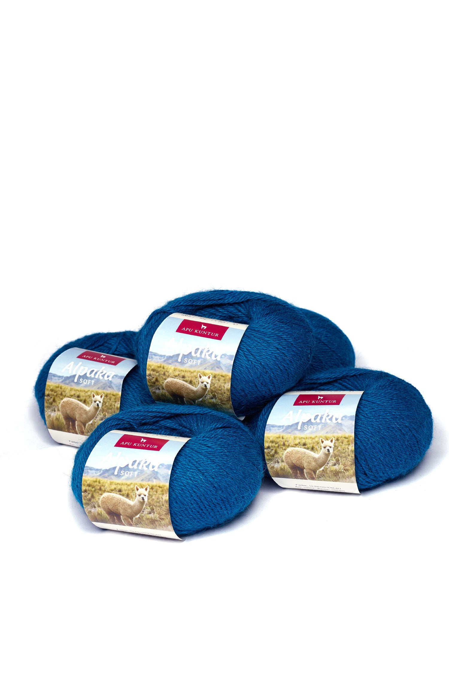 Alpaka Wolle SOFT | 50g | 5er Pack | 100% Alpaka Superfine