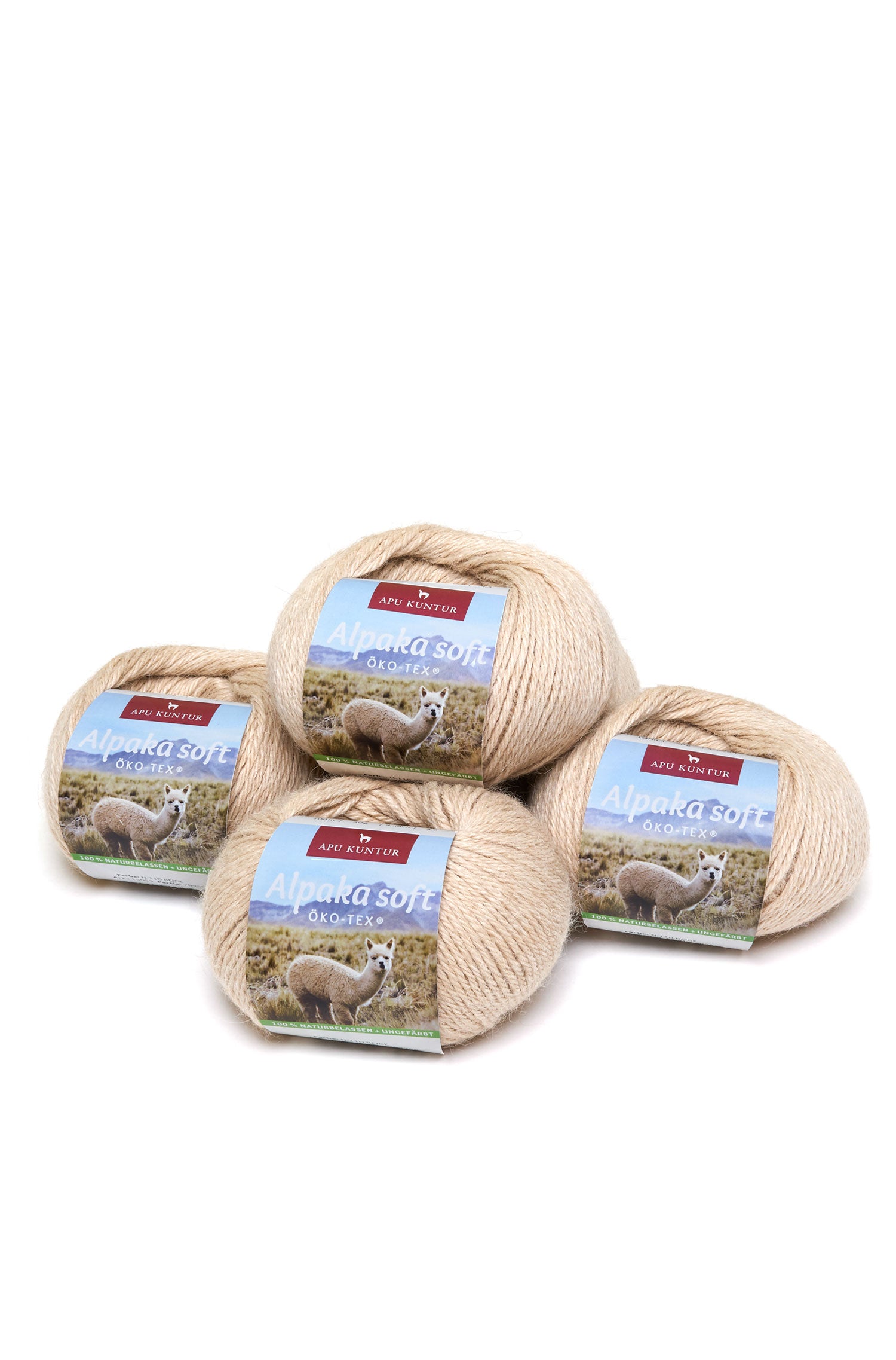 Alpaka Wolle SOFT | 50g | 5er Pack | 100% Alpaka Superfine