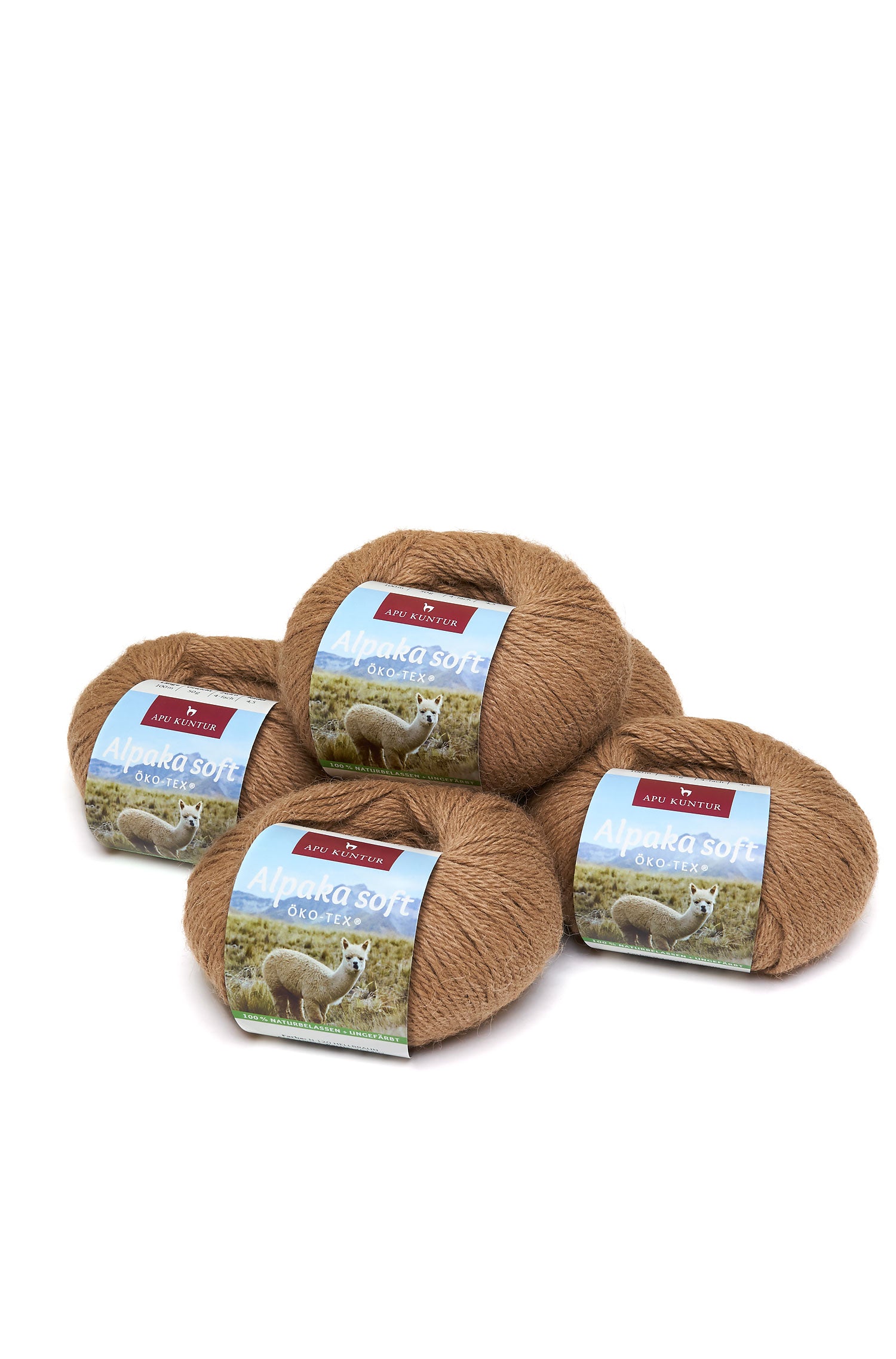 Alpaka Wolle SOFT | 50g | 5er Pack | 100% Alpaka Superfine