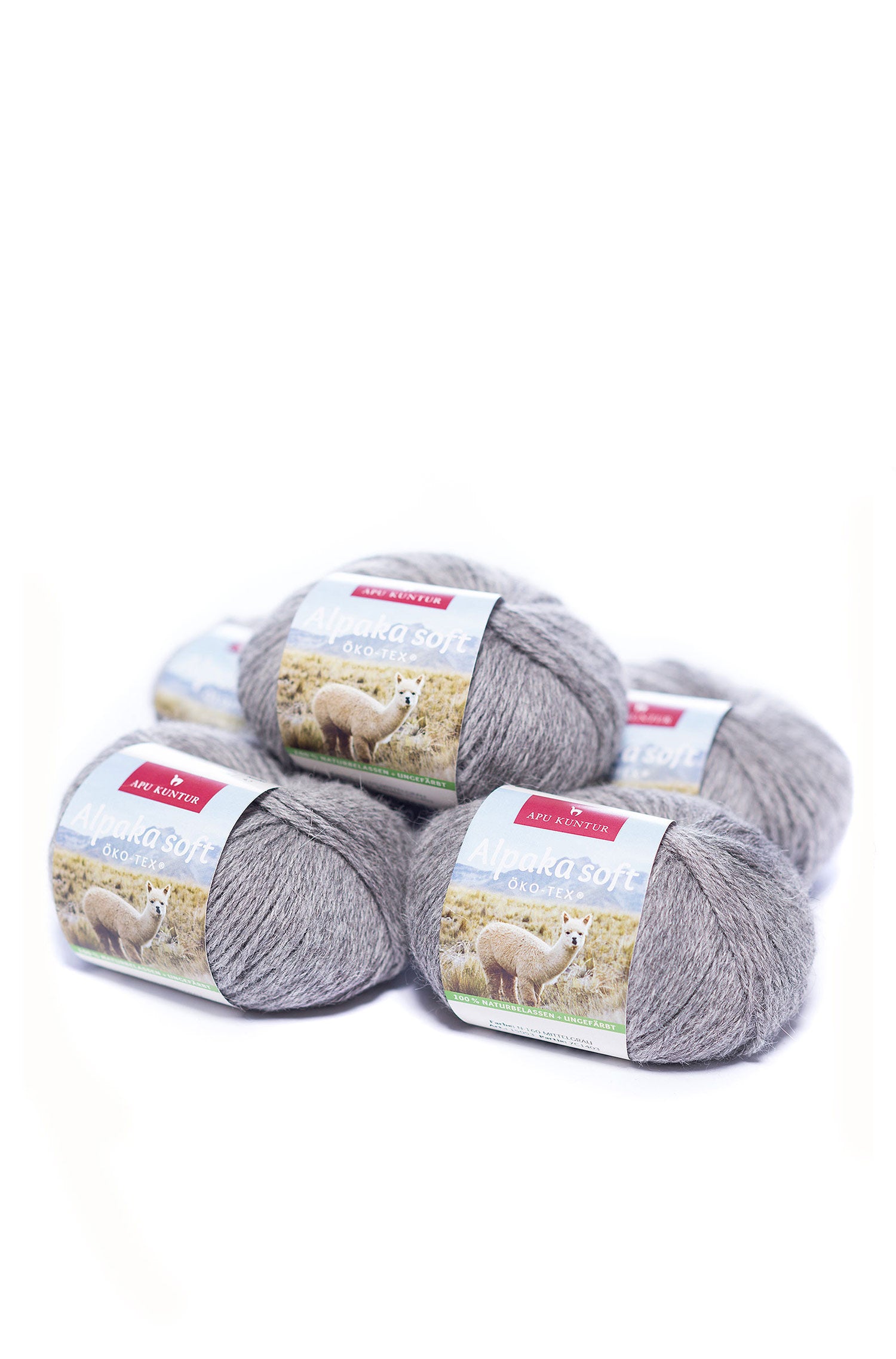 Alpaka Wolle SOFT | 50g | 5er Pack | 100% Alpaka Superfine