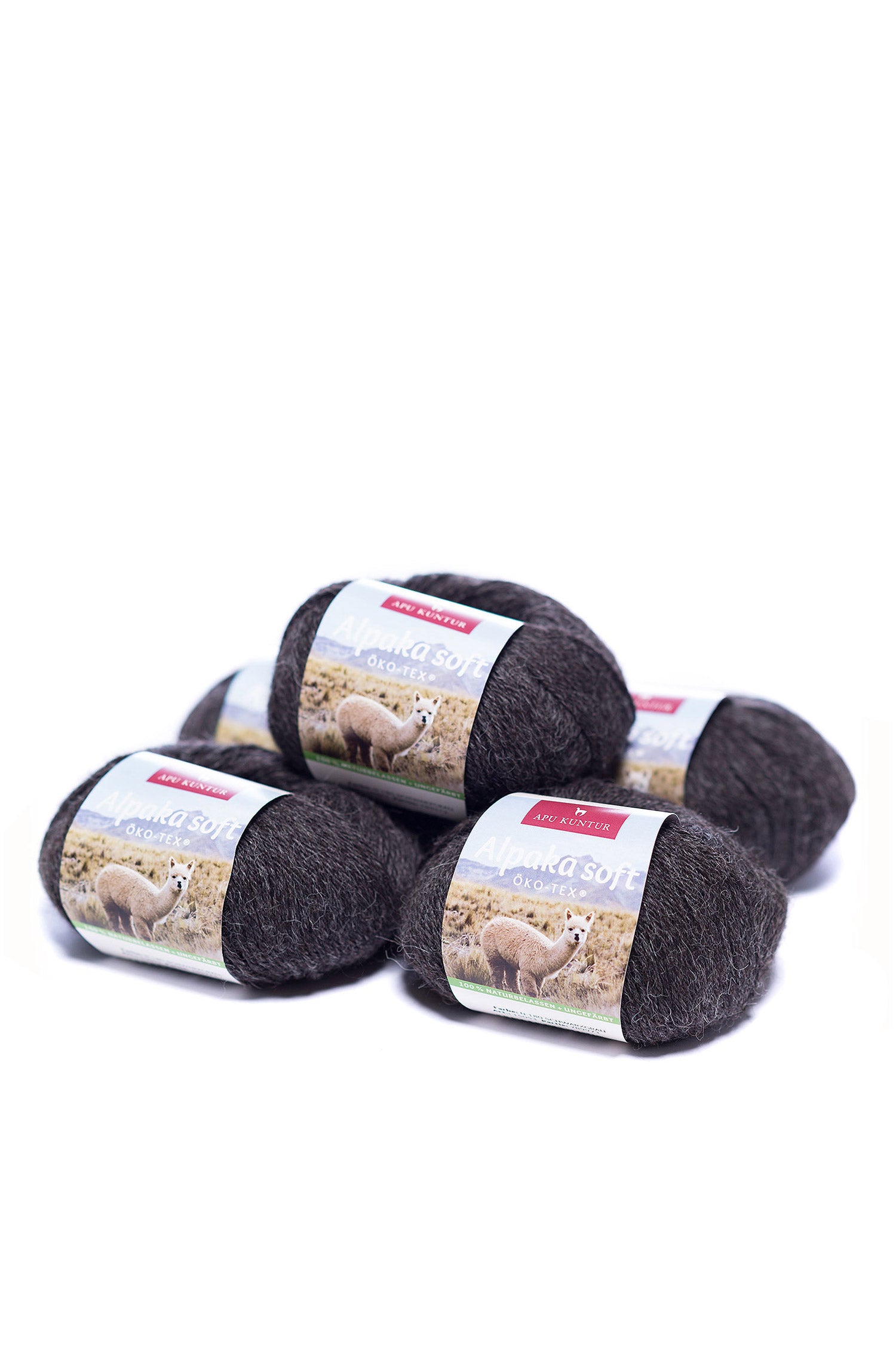 Alpaka Wolle SOFT | 50g | 5er Pack | 100% Alpaka Superfine