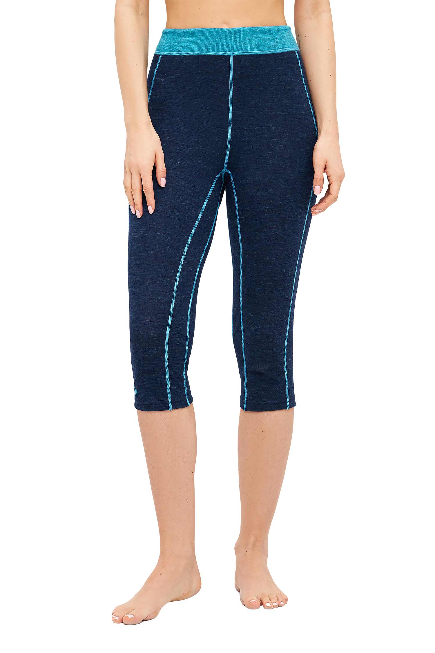 Pantalon thermique 3/4 femme ANDEN ACTIVE en baby alpaga premium