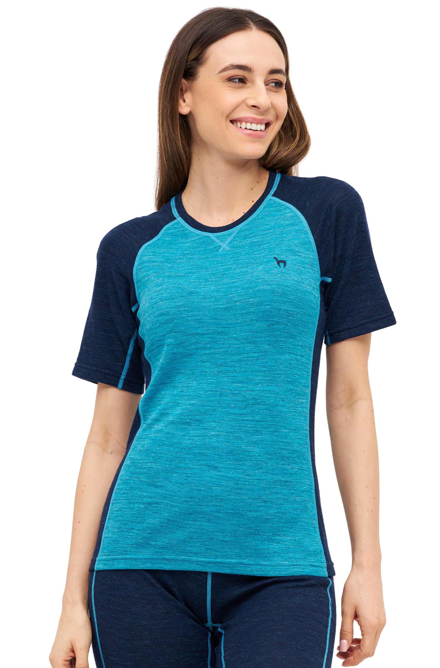 Chemise thermique femme ANDEN ACTIVE en baby alpaga premium