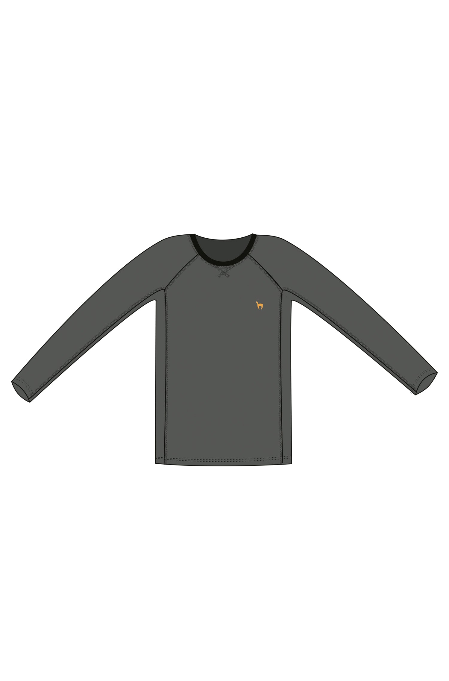 ANDEN ACTIVE Herren Thermo Shirt mit Premium Baby Alpaka