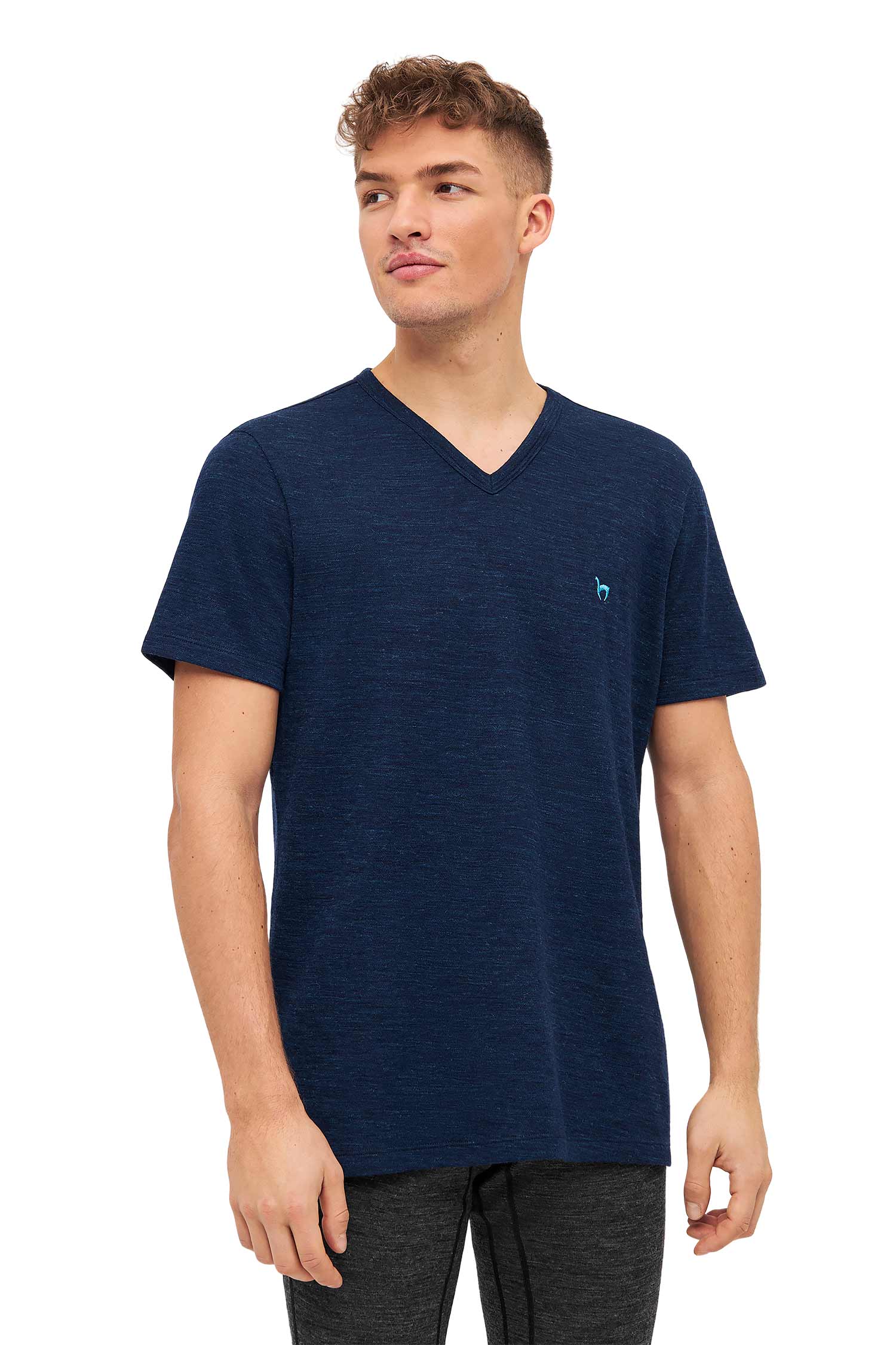 ANDEN ACTIVE men's plain shirt with premium baby alpaca