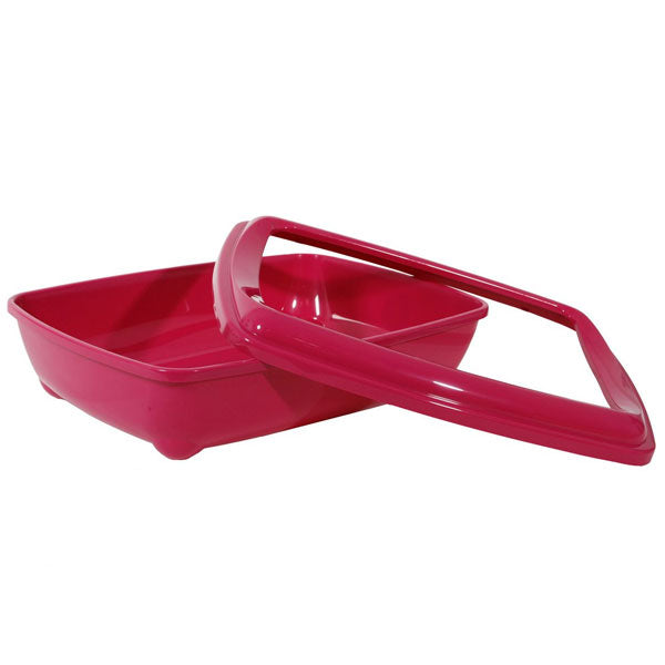 Karlie Flamingo Katzentoilette mit Rand Arist-O-Tray Hawai