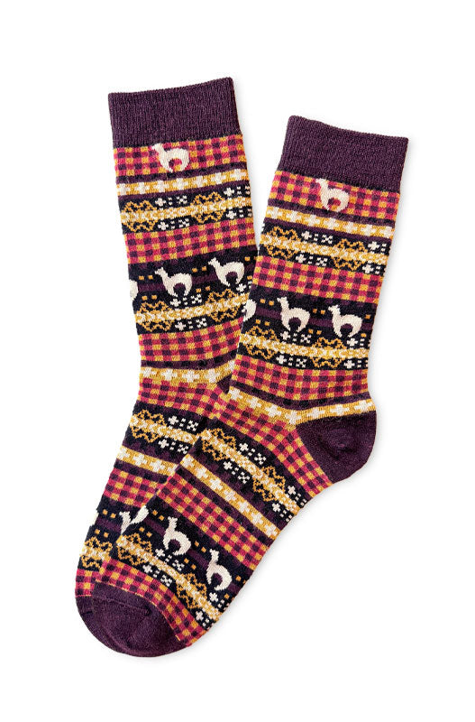 Baby Alpaca Premium Socks CANDELA - 6-pack made from alpaca-cotton mix