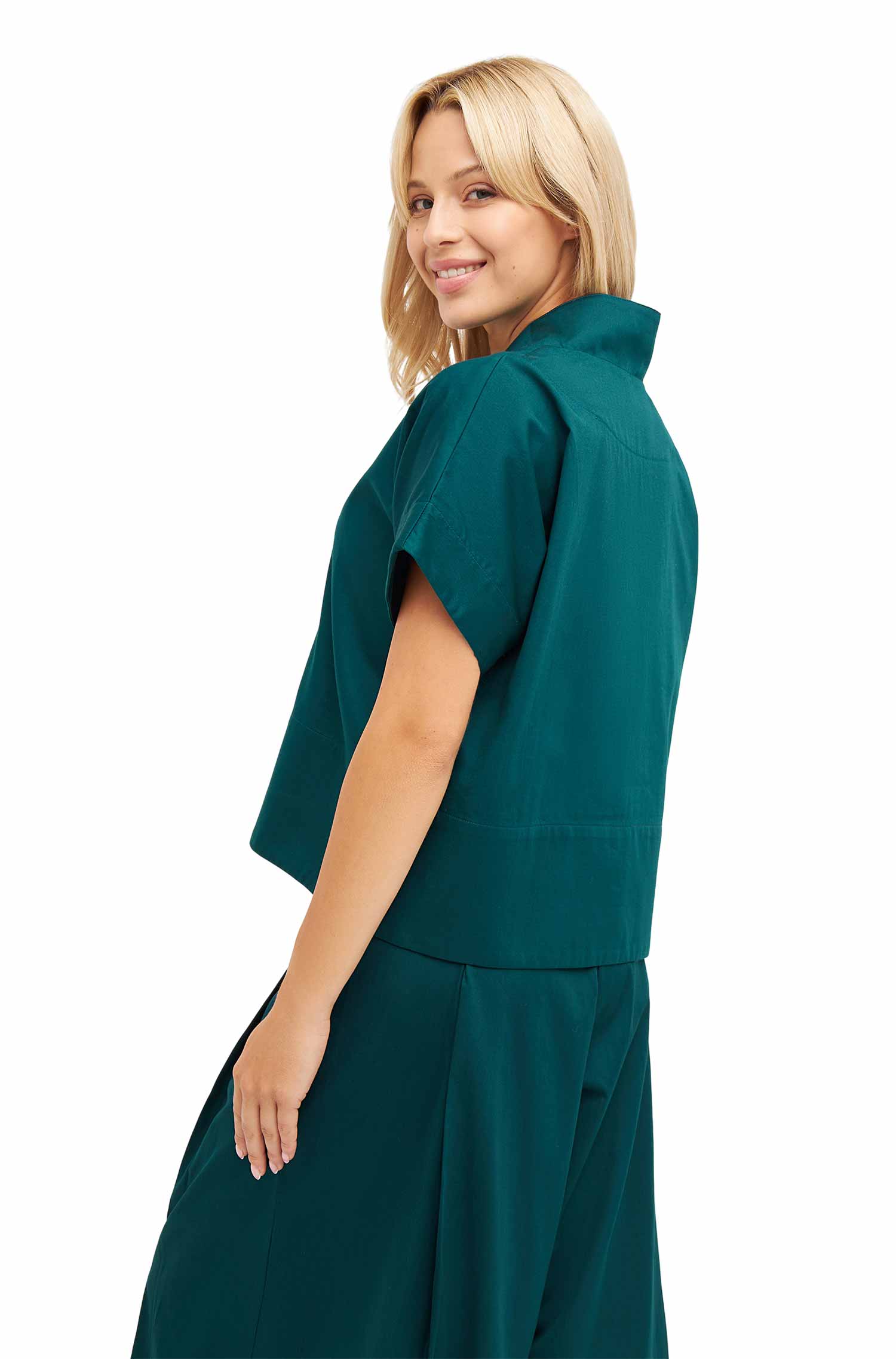 Bluse MARA aus 100% Pima-Bio-Baumwolle