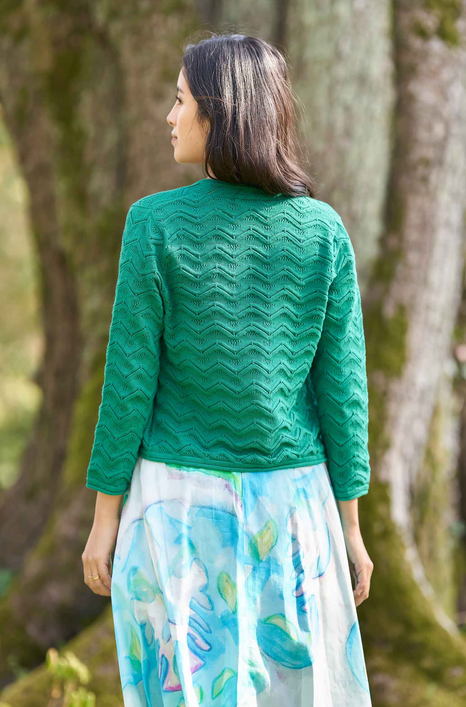 Bolero CLARA aus Pima Baumwolle