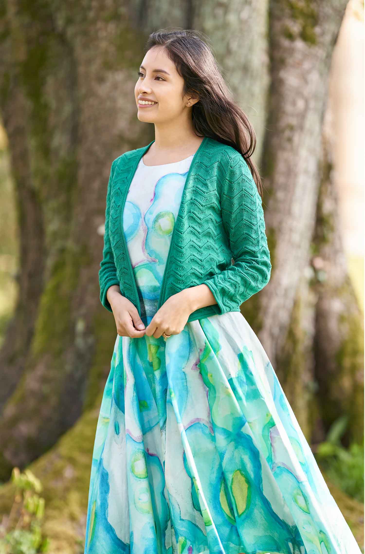 Bolero CLARA aus Pima Baumwolle
