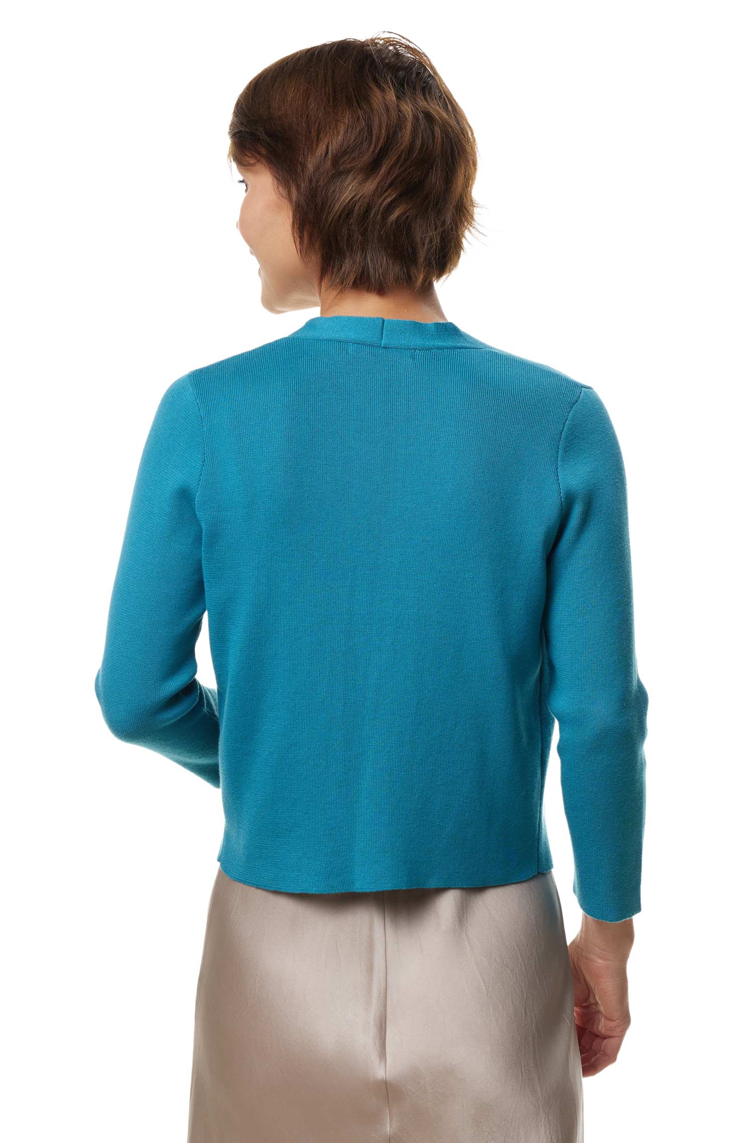 Bolero CLARA aus Pima-Bio-Baumwolle