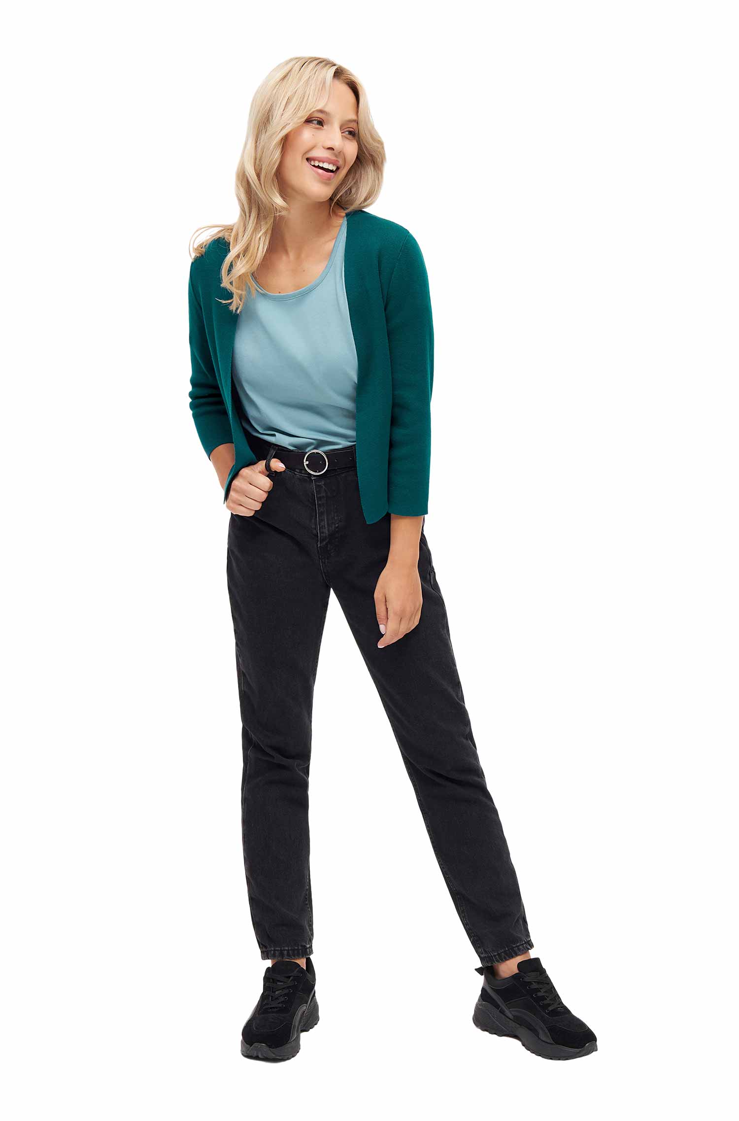 Bolero CLARA aus Pima-Bio-Baumwolle