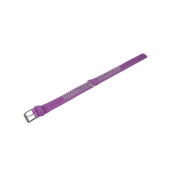 Karlie Buffalo Strass-Halsband - Violett