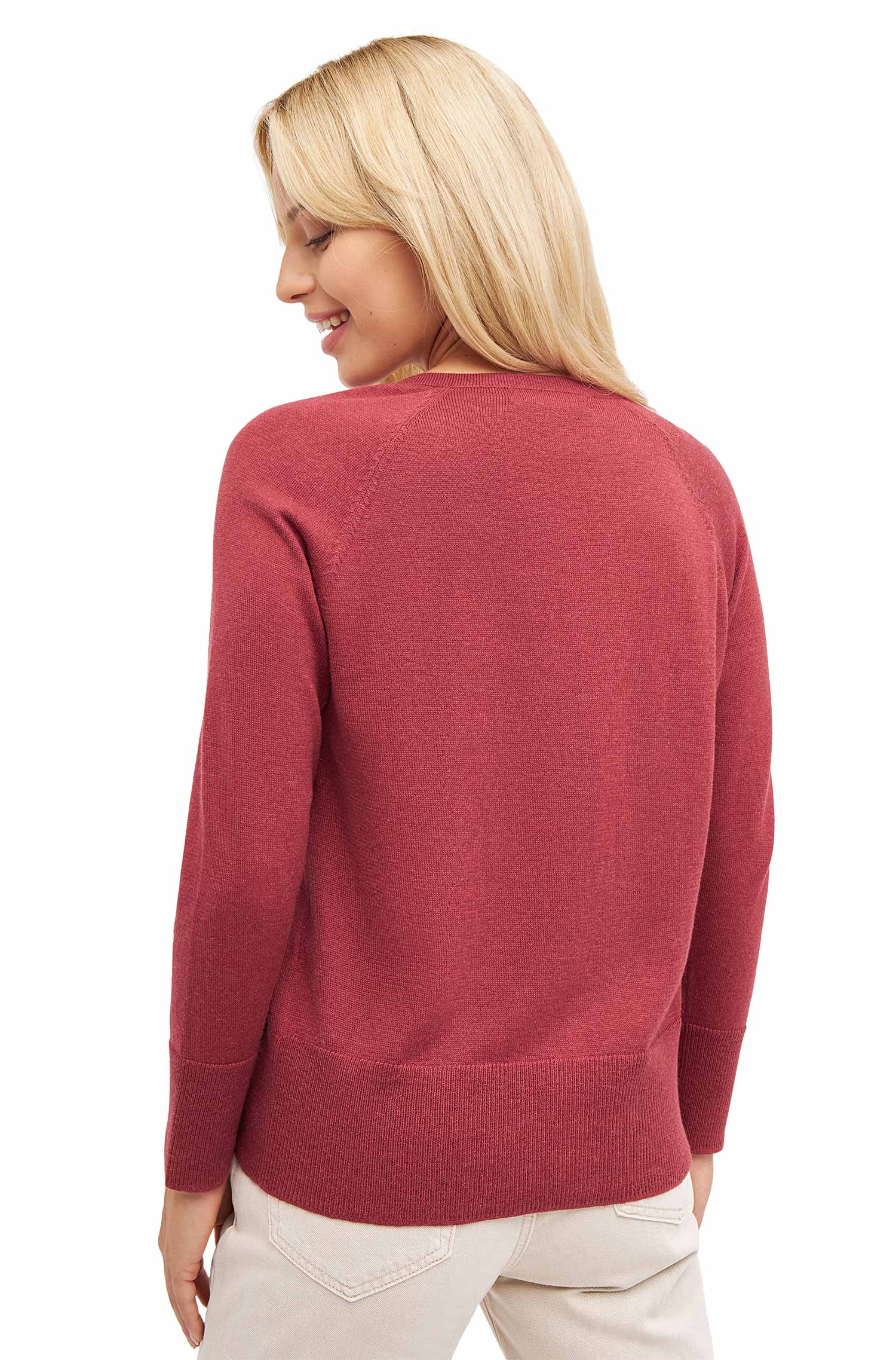 Cardigan ALINA aus Baby-Alpaka-Baumwoll-Mix