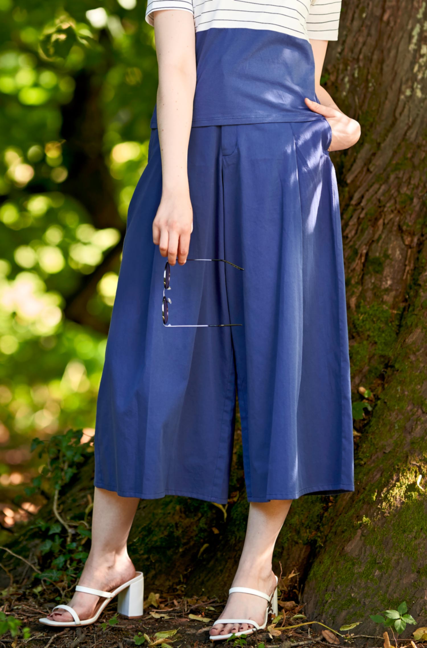 ANNA culottes made from 100% organic Pima cotton for women