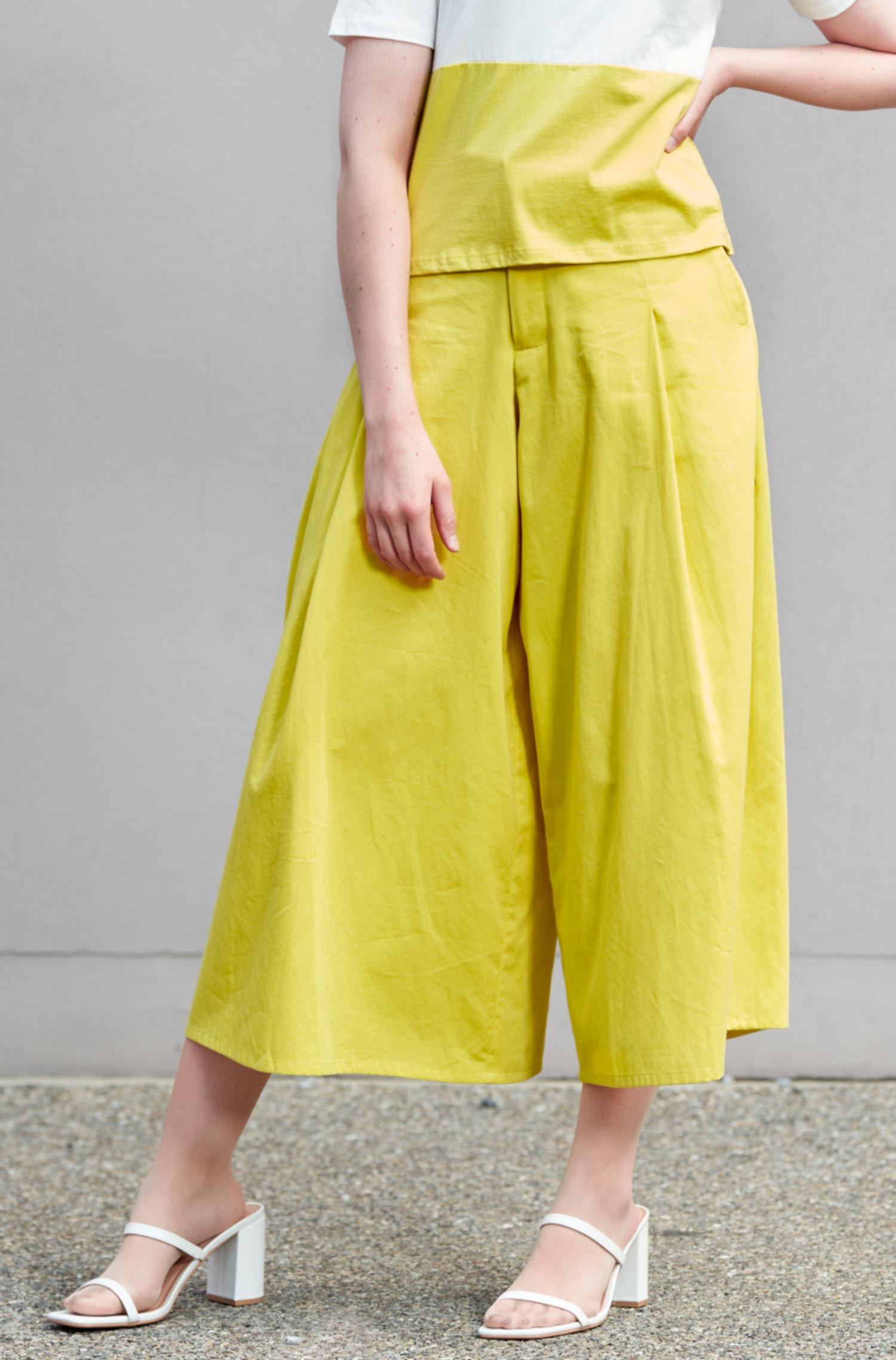 ANNA culottes made from organic Pima cotton for women