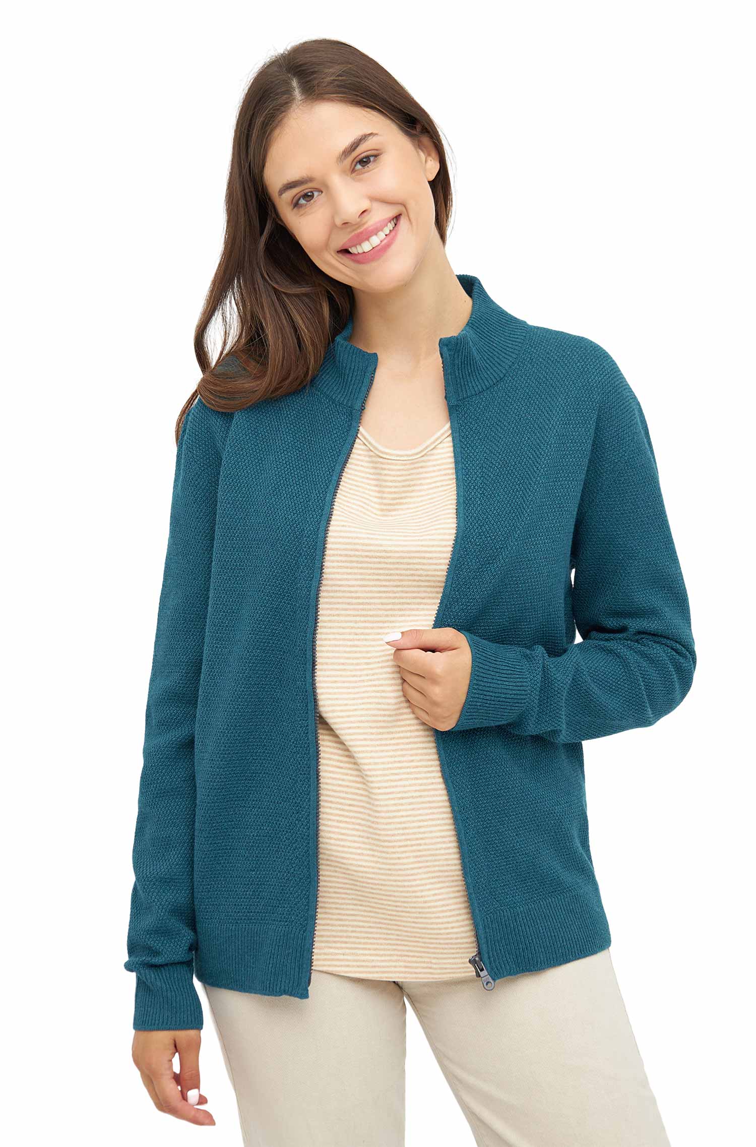 Damen Shirt NATIVO mit 3/4 Arm aus Nativo- und Pima-Baumwolle