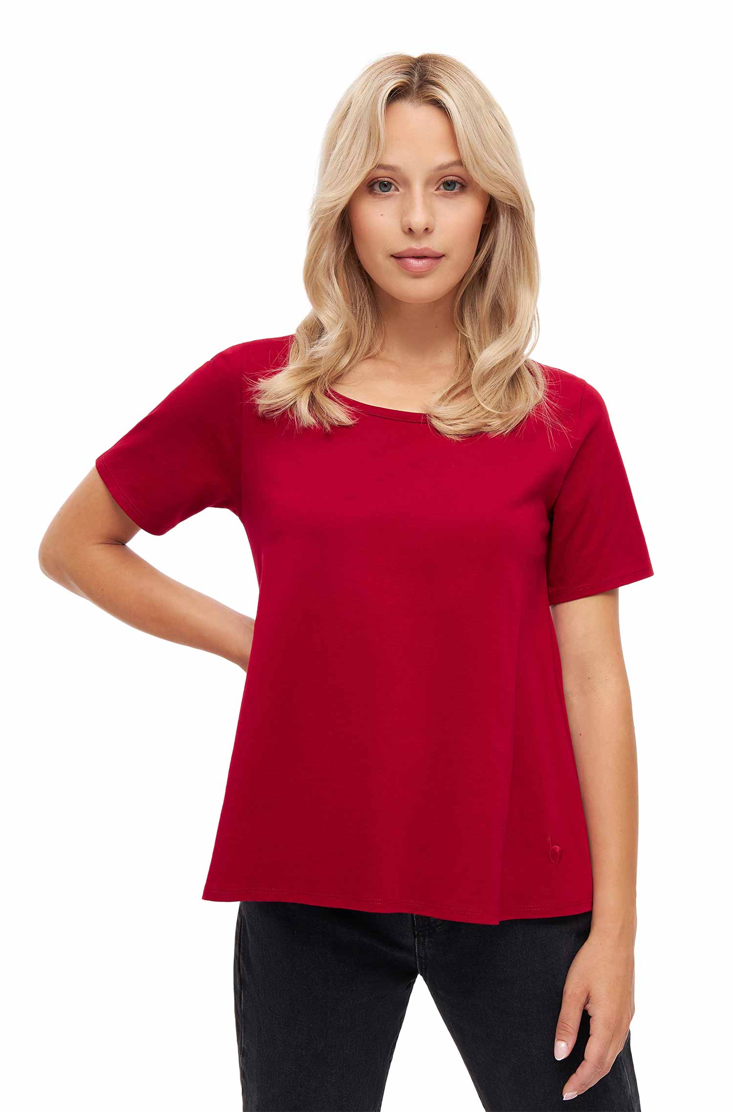 Women's T-shirt MAJA made of organic Pima cotton