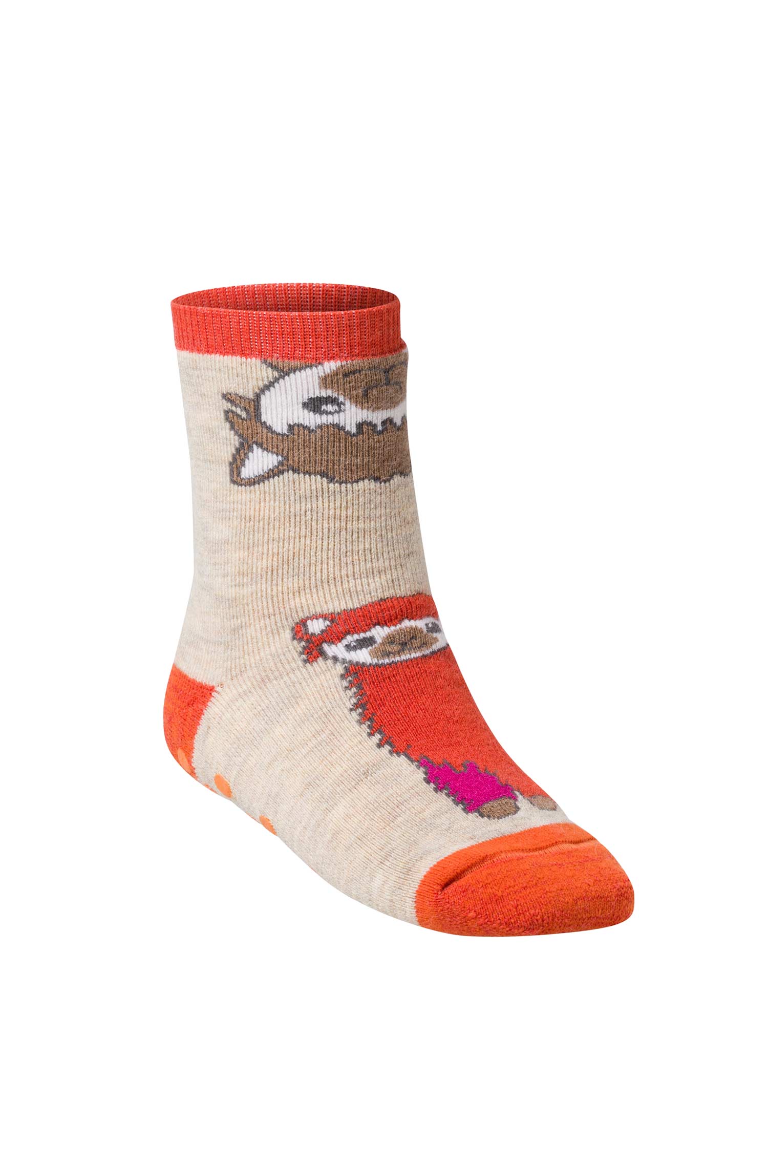 Children's ABS socks with alpacas