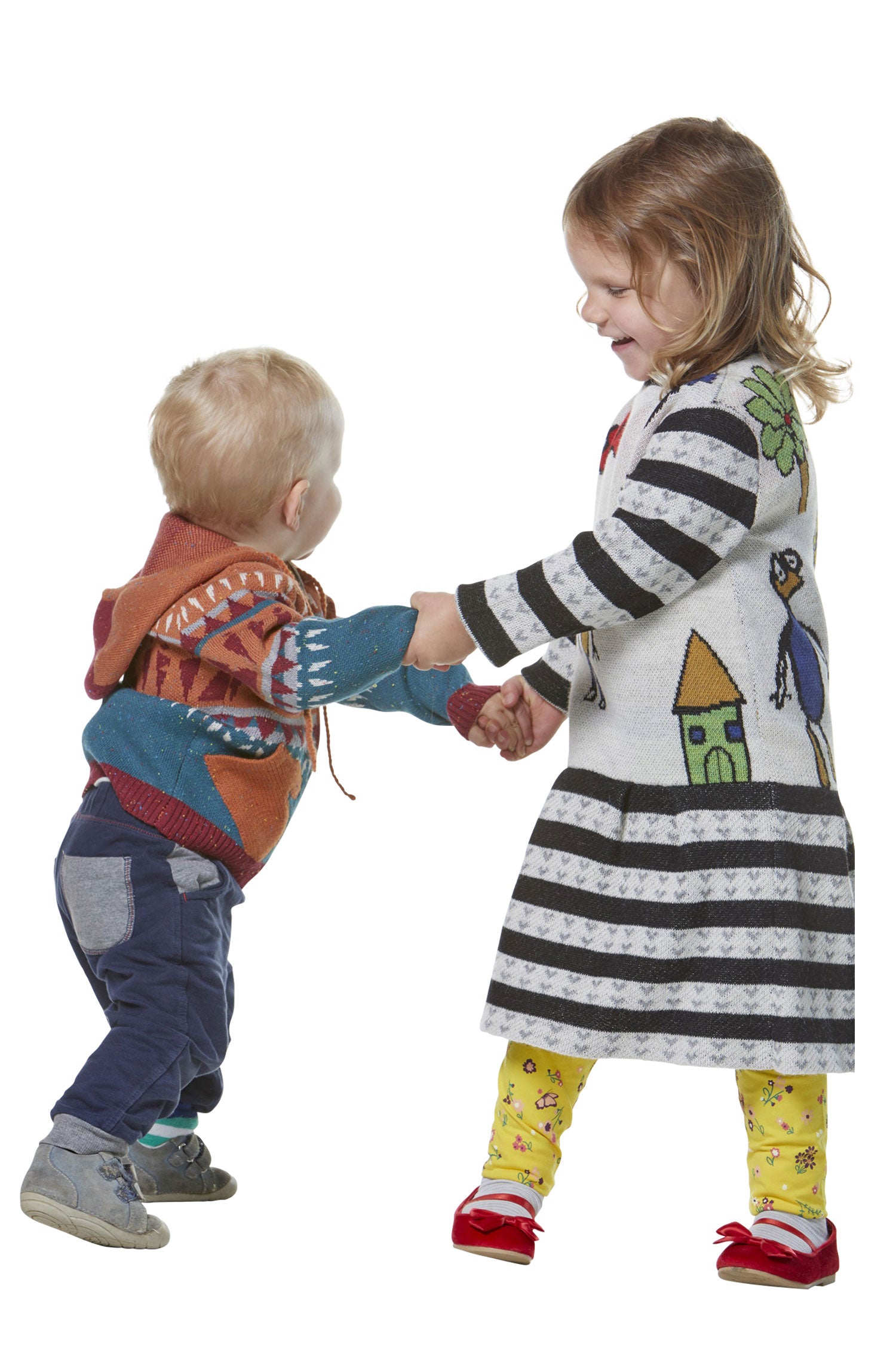 Kleid AMOR für Kinder aus 70% Baumwolle & 30% Baby Alpaka