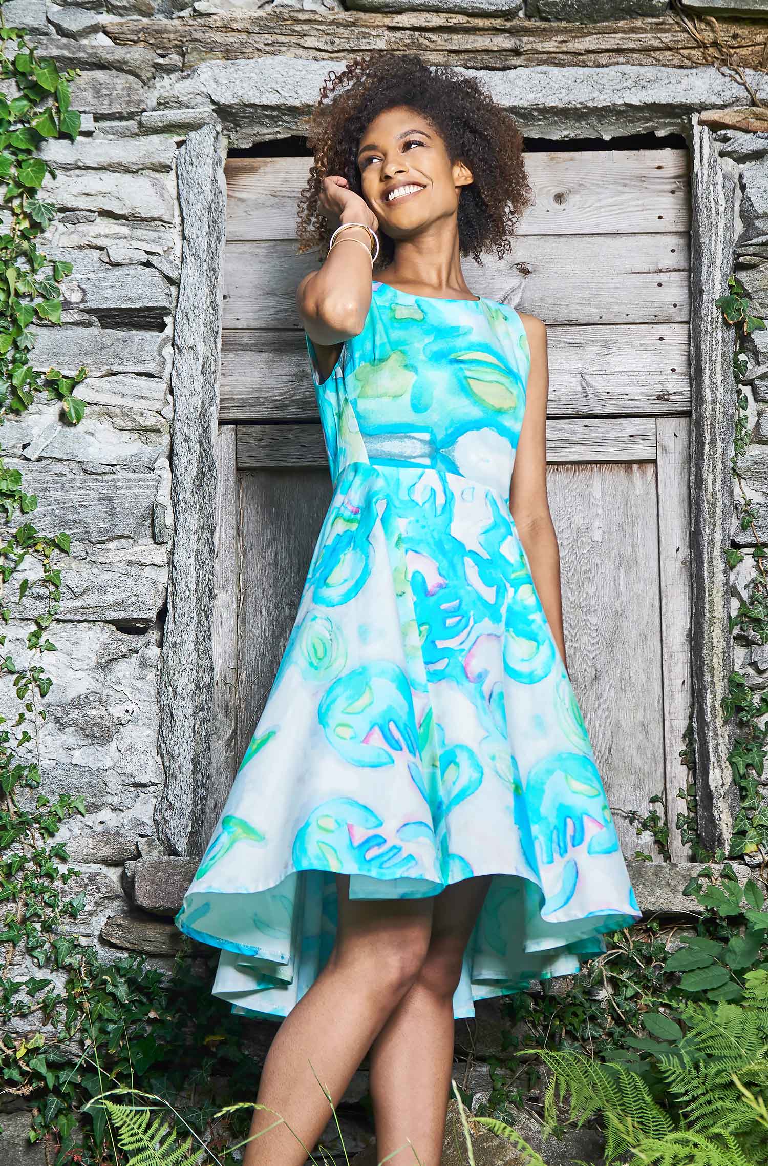 FALU dress made from 100% Pima organic cotton