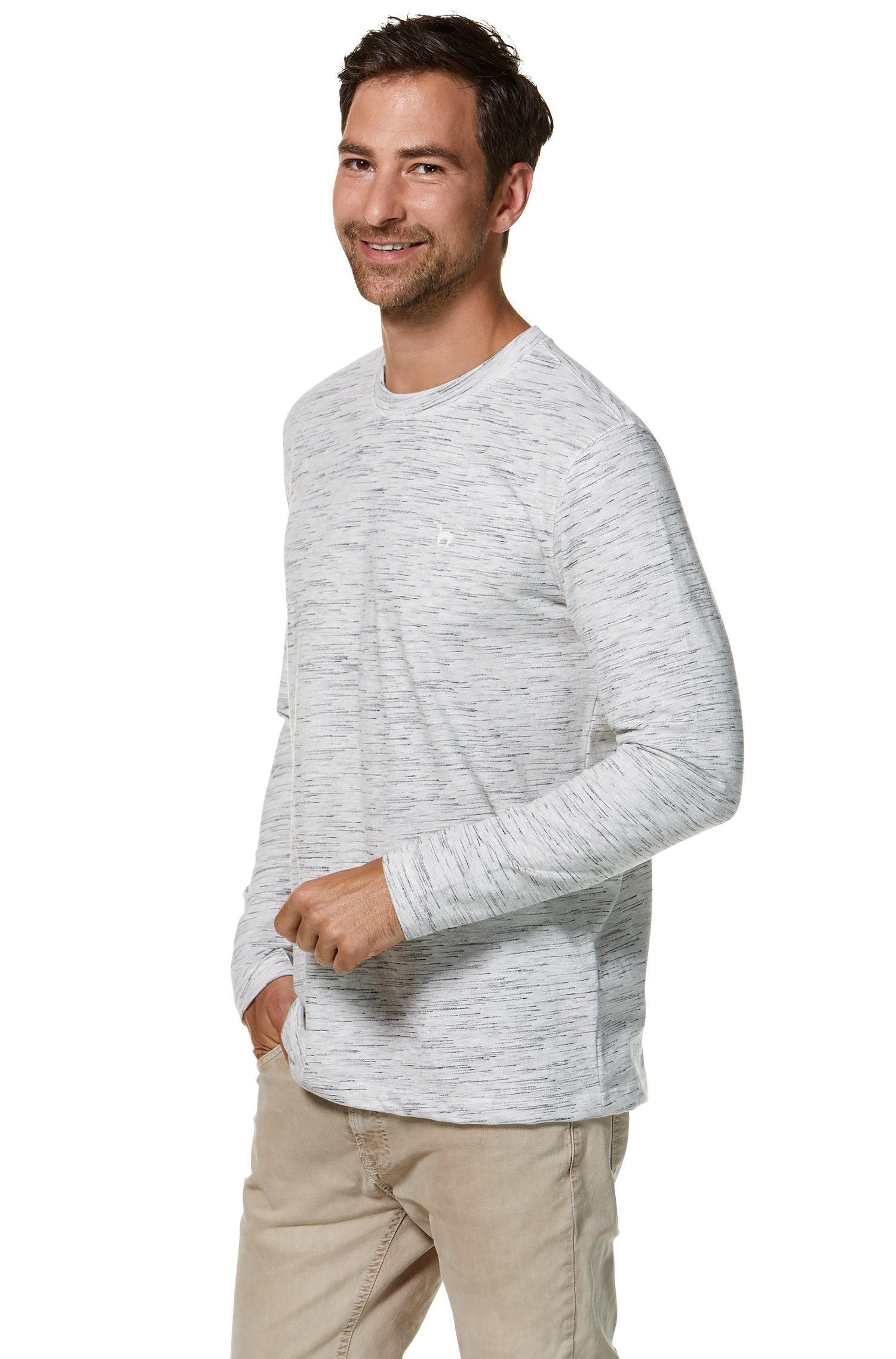 Longsleeve Shirt MATEO aus Royal Alpaka-Baumwoll-Mix
