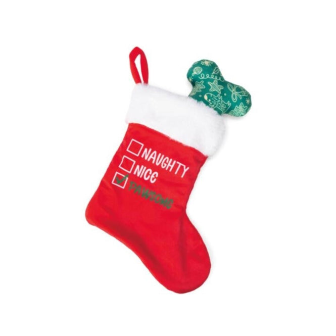 Beeztees Xmas Socke mit Knochen