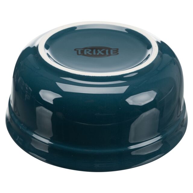 Trixie Napf-Set, Keramik/Metall - petrol/grau - 2 ×
