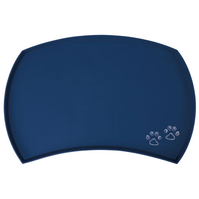 Trixie Napfunterlage aus Silikon - blau