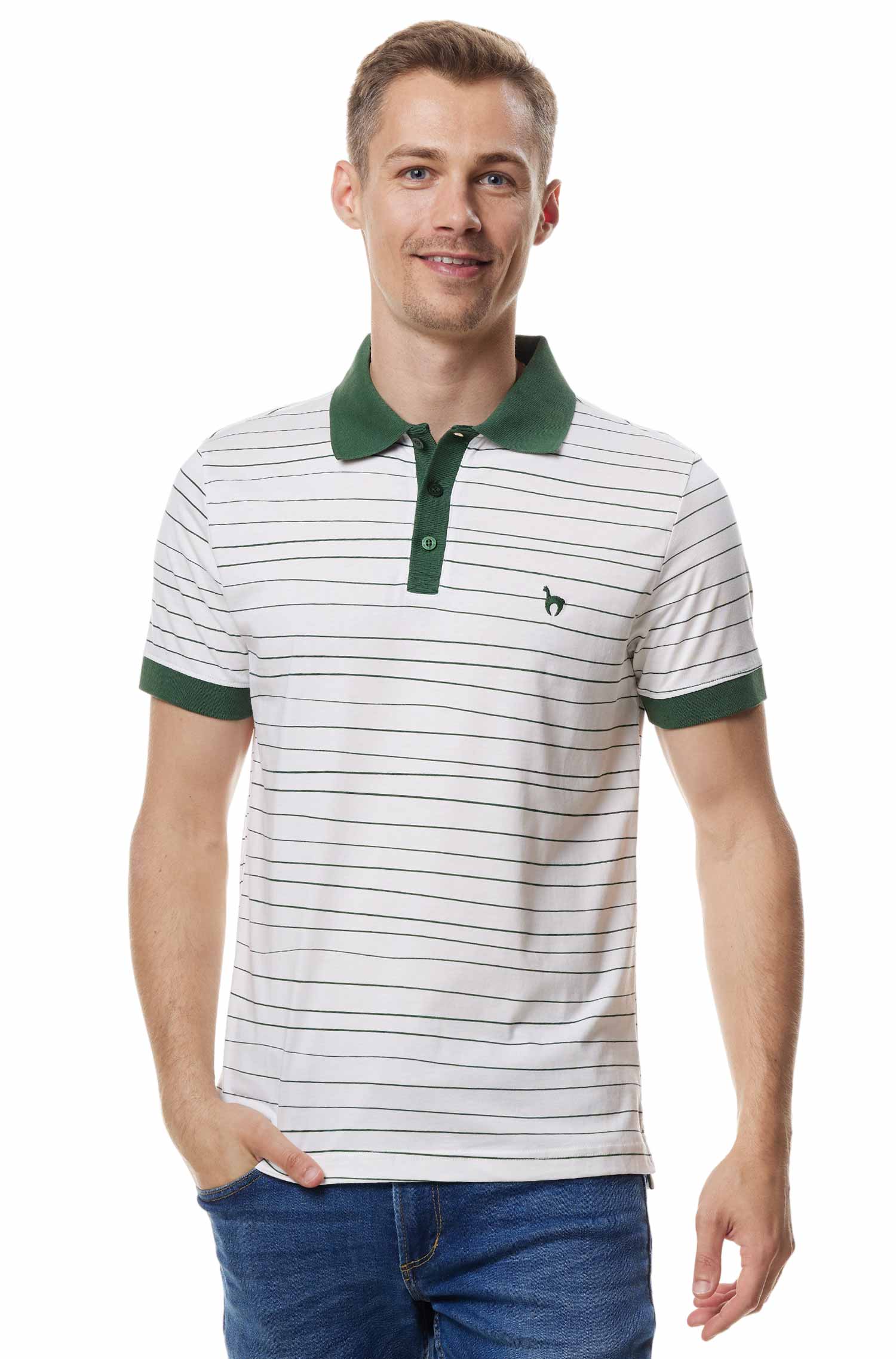 Polo LINEAS en 100% coton Pima biologique