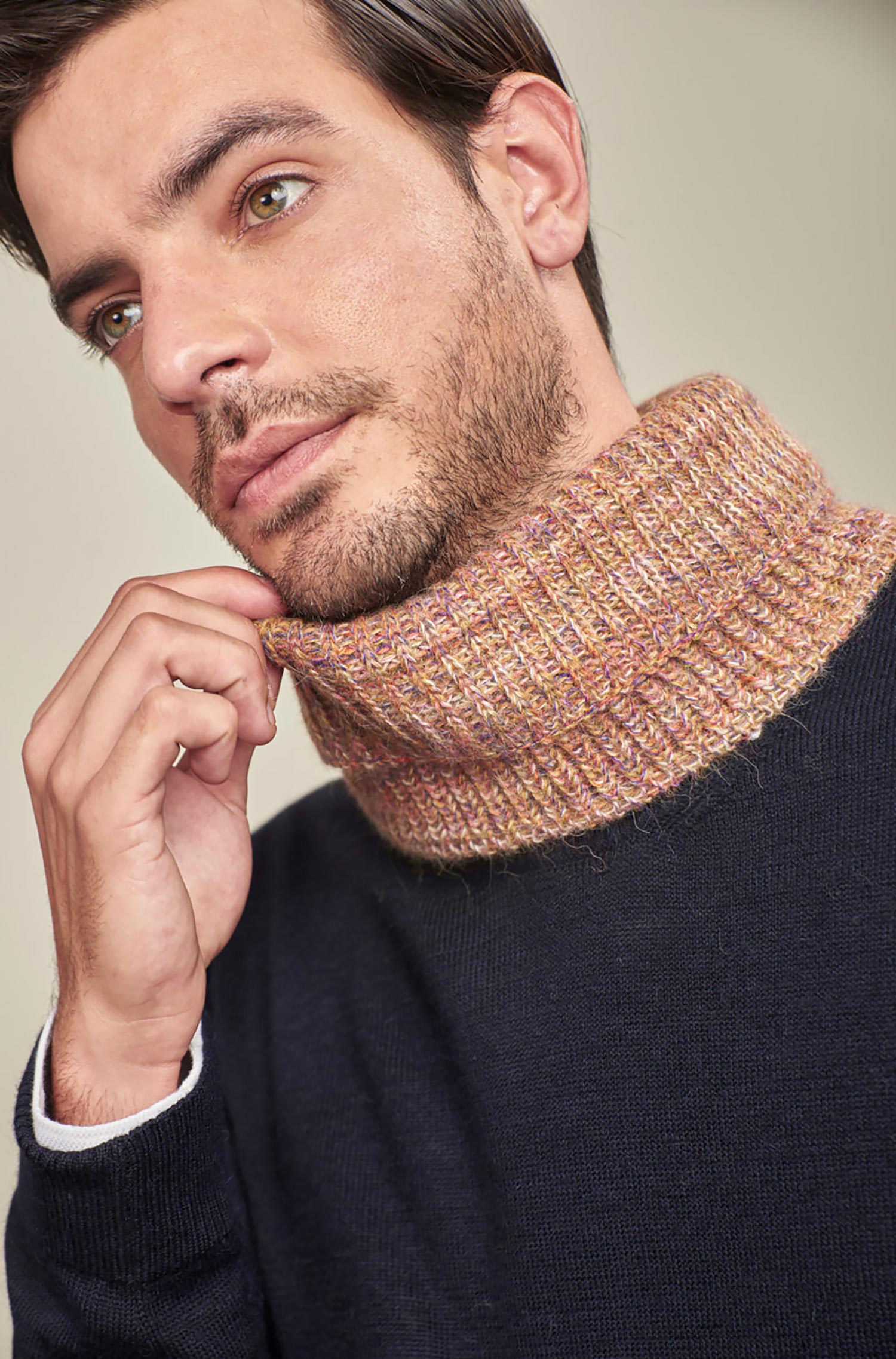 Ringschal UBICATE aus Baby Alpaka