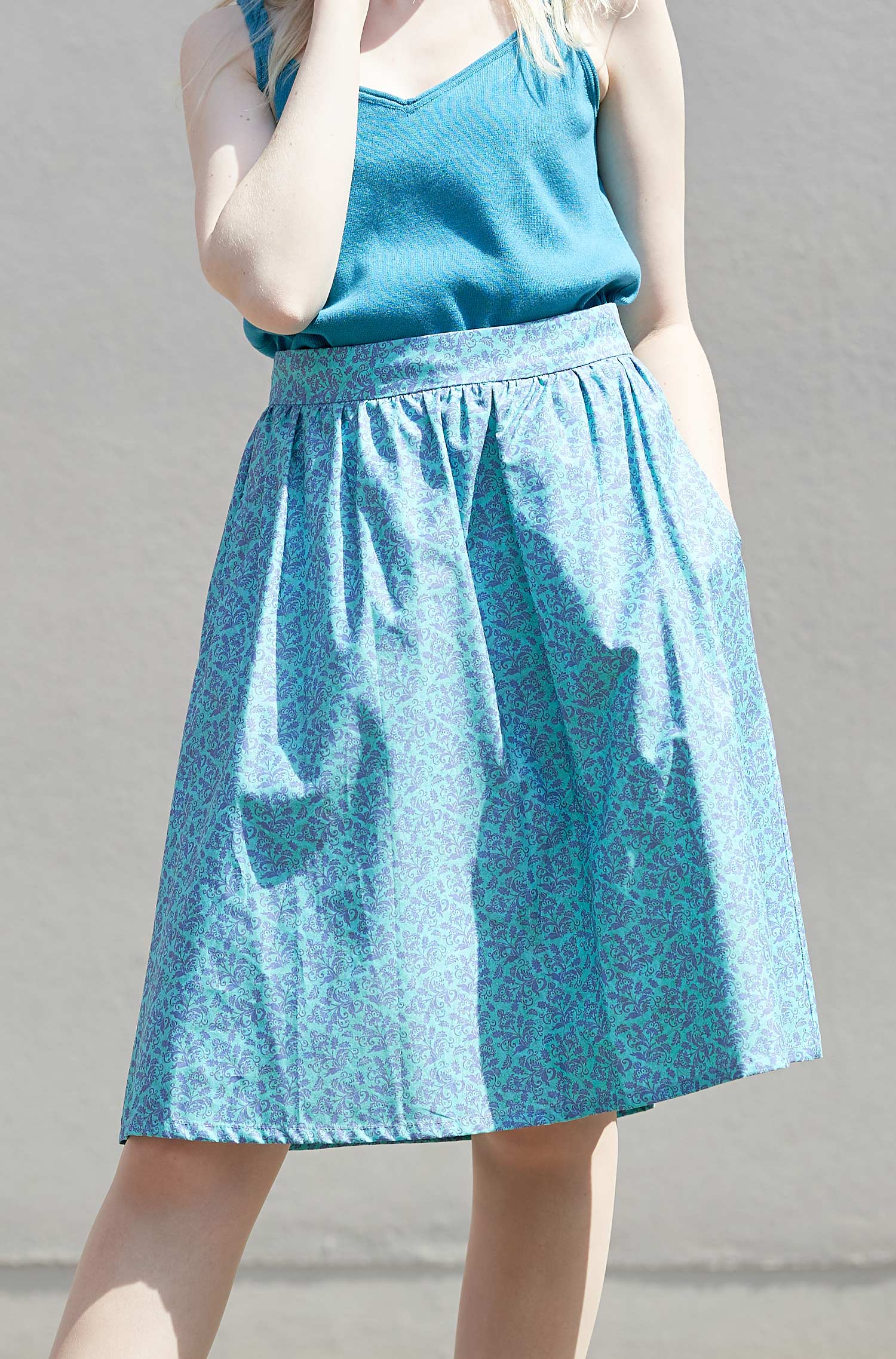 Skirt ANTONIA made of 100% organic Pima cotton