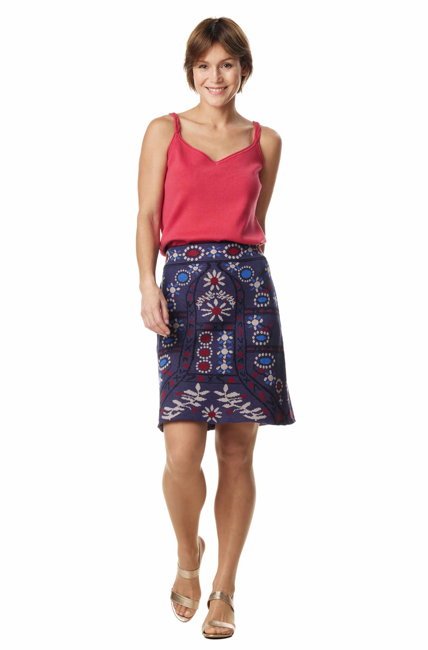 Rock BELLA mit 90% Bio Pima Baumwolle & 10% Royal Alpaka