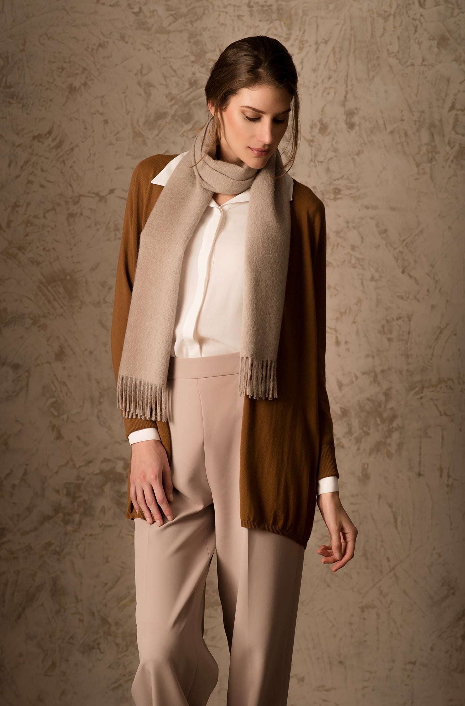 Royal Alpaka Schal JAMAS 180*30cm von KUNA für Damen und Herren